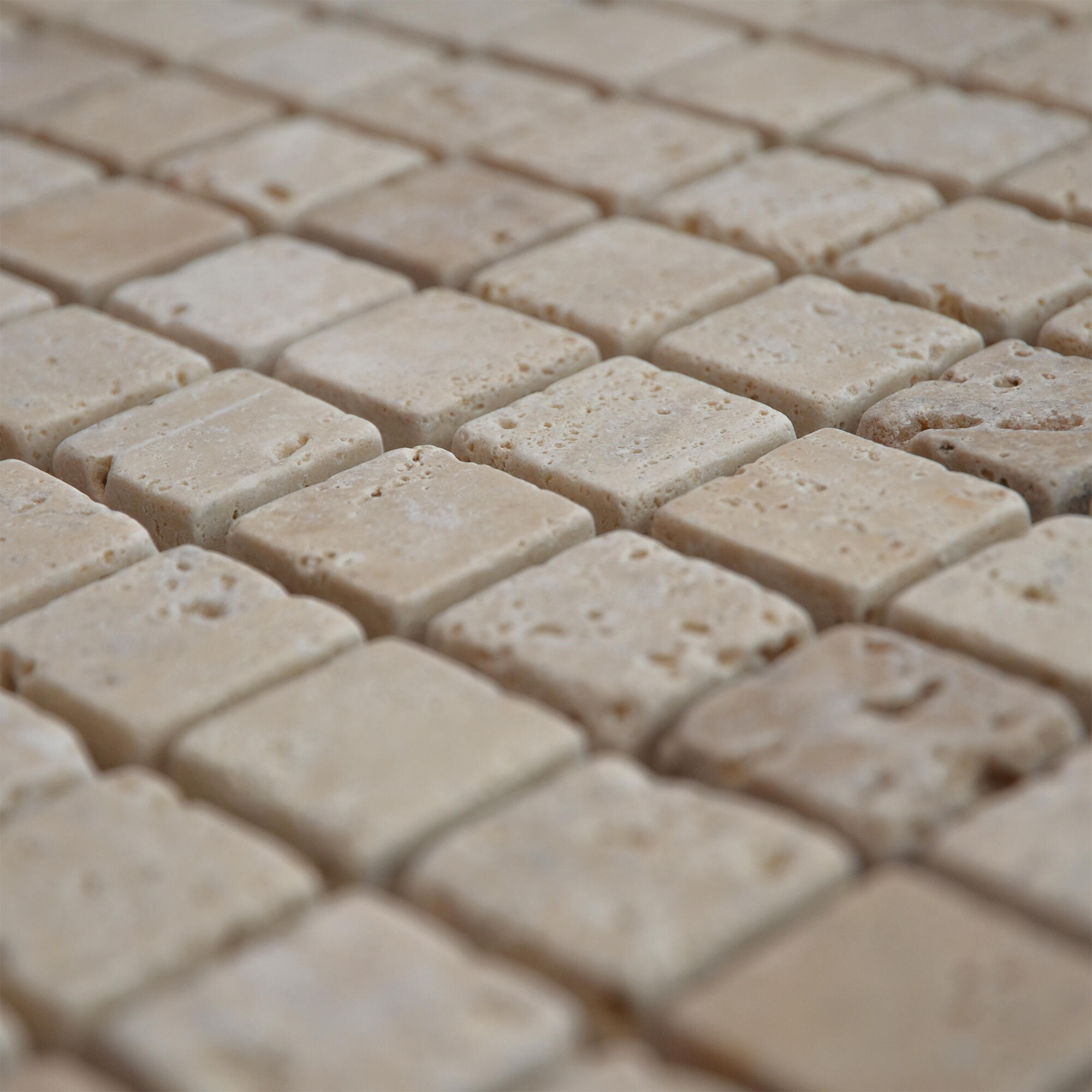Mosaïque Casa linea travertin beige 2.3X2.3 - 6
