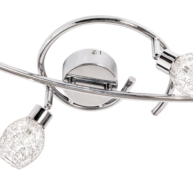 Listwa reflektorowa 4xG9 Mesh chrom REALITY REALITY