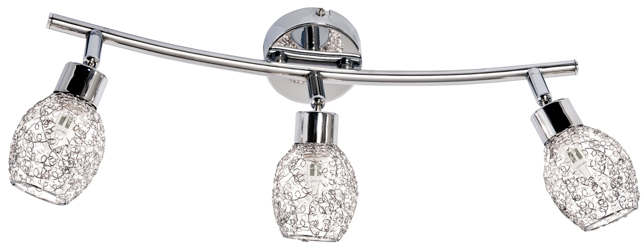 Listwa reflektorowa 3xG9 Mesh chrom REALITY