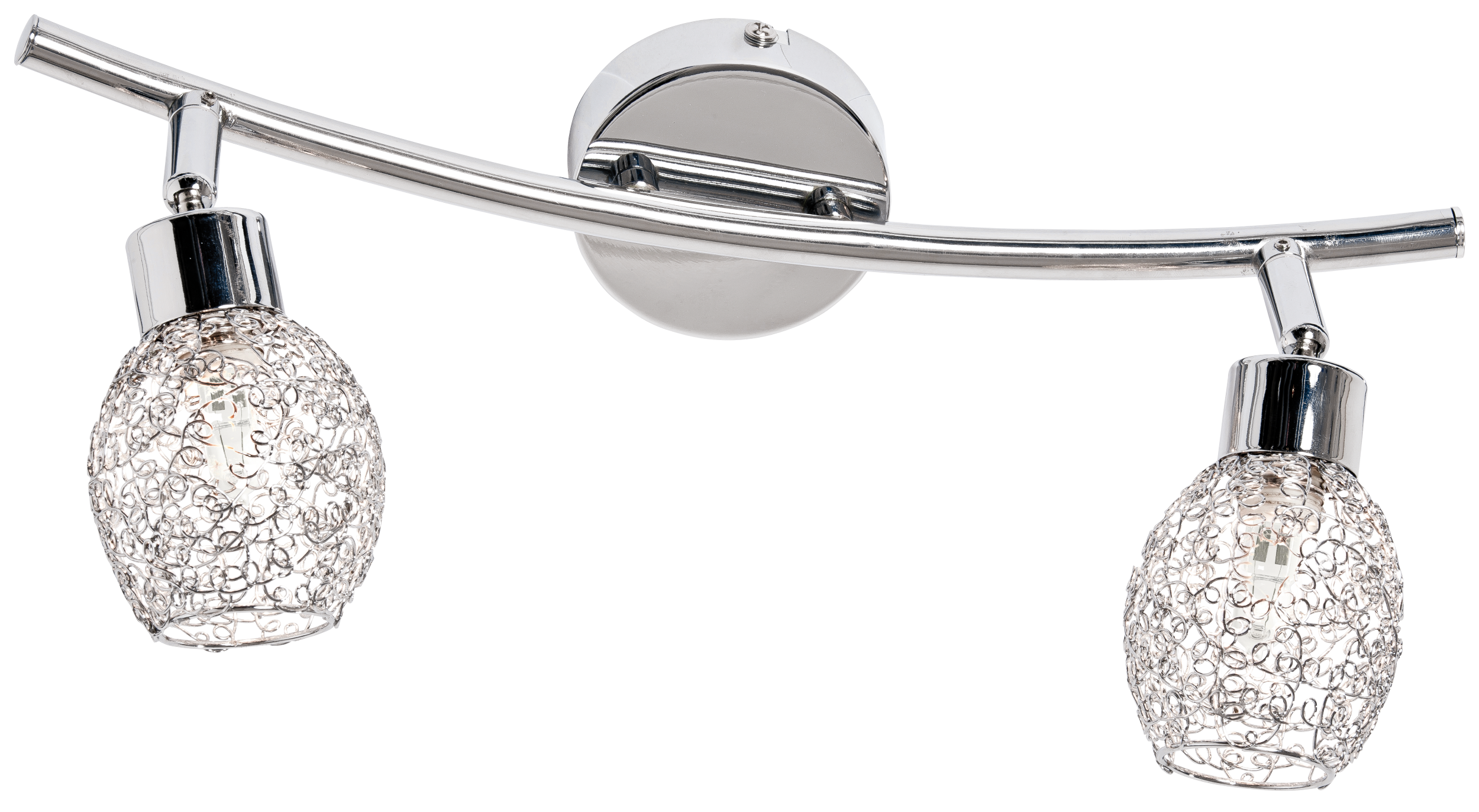 Listwa reflektorowa 2xG9 Mesh chrom REALITY