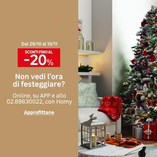 Prepara la casa alle feste di Natale