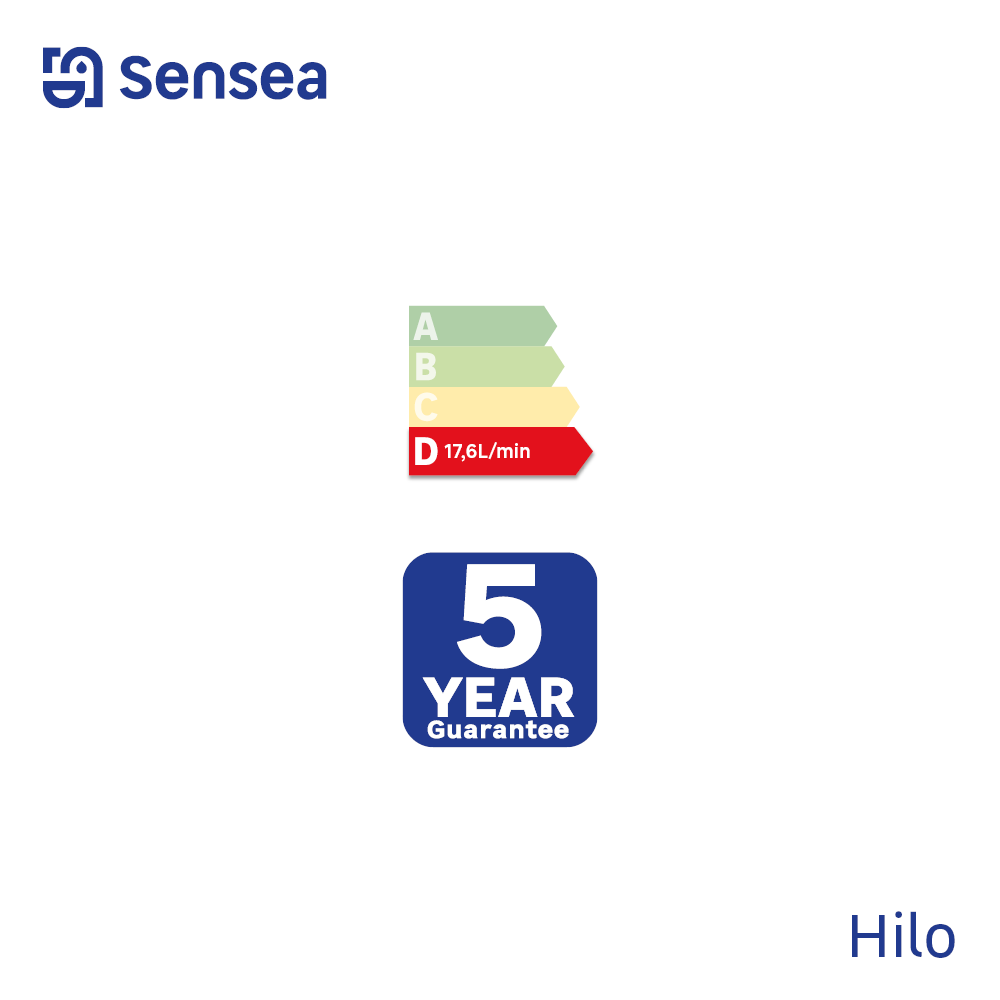 Grifo de ducha monomando SENSEA Hilo cromo brillo Latón - 3