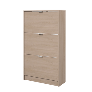 Étagère à Chaussures, Porte-chaussures 3 Niveaux, étagères à Lattes, En Bois De Pin, 70 X 26 X 57 5 Cm Blanc 99227933