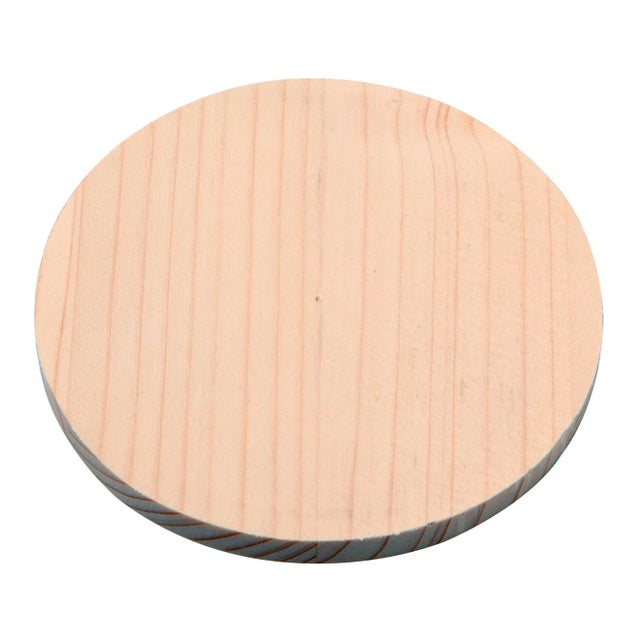 Tavola in abete grezzo 7 mm Ø 100 mm