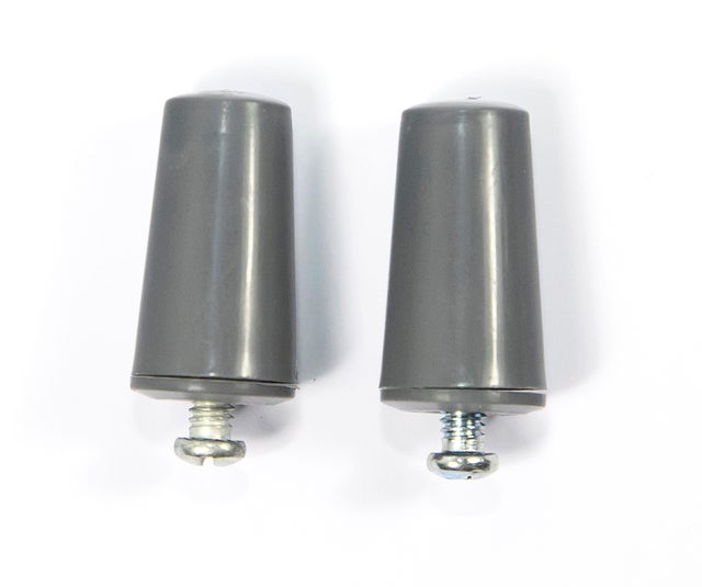TOPE DE PERSIANA PLASTICO 40MM NEGRO 2UDS