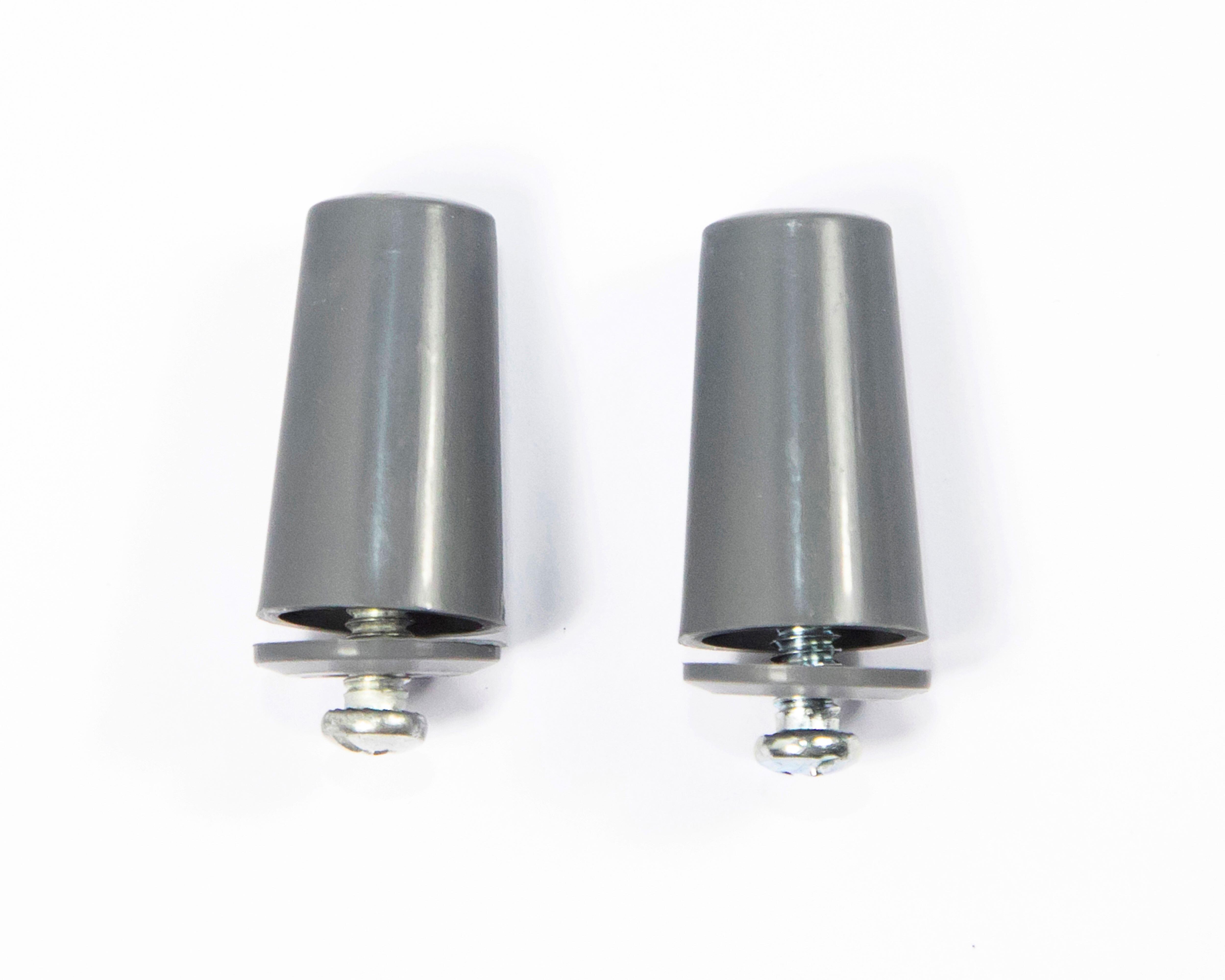 TOPE DE PERSIANA PLASTICO 40MM NEGRO 2 UDS - 2