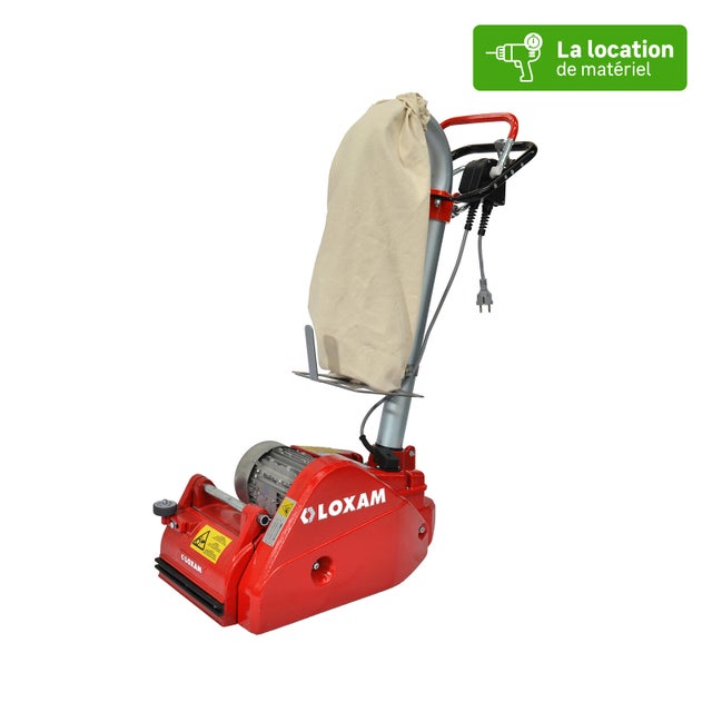 Location de ponceuse à parquet à bande, largeur 200 mm