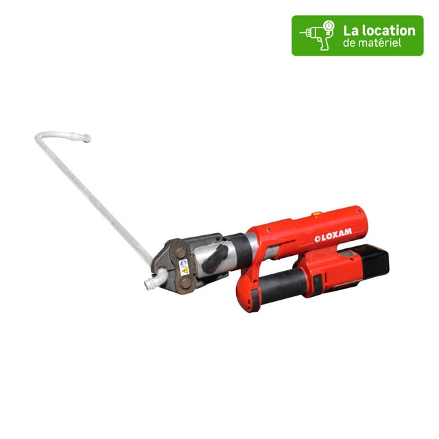 Location de sertisseuse sur batterie 18V, 32kN, LOXAM