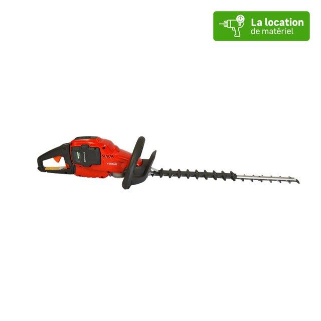 Location de taille haies sur batterie, lame 60 cm, LOXAM