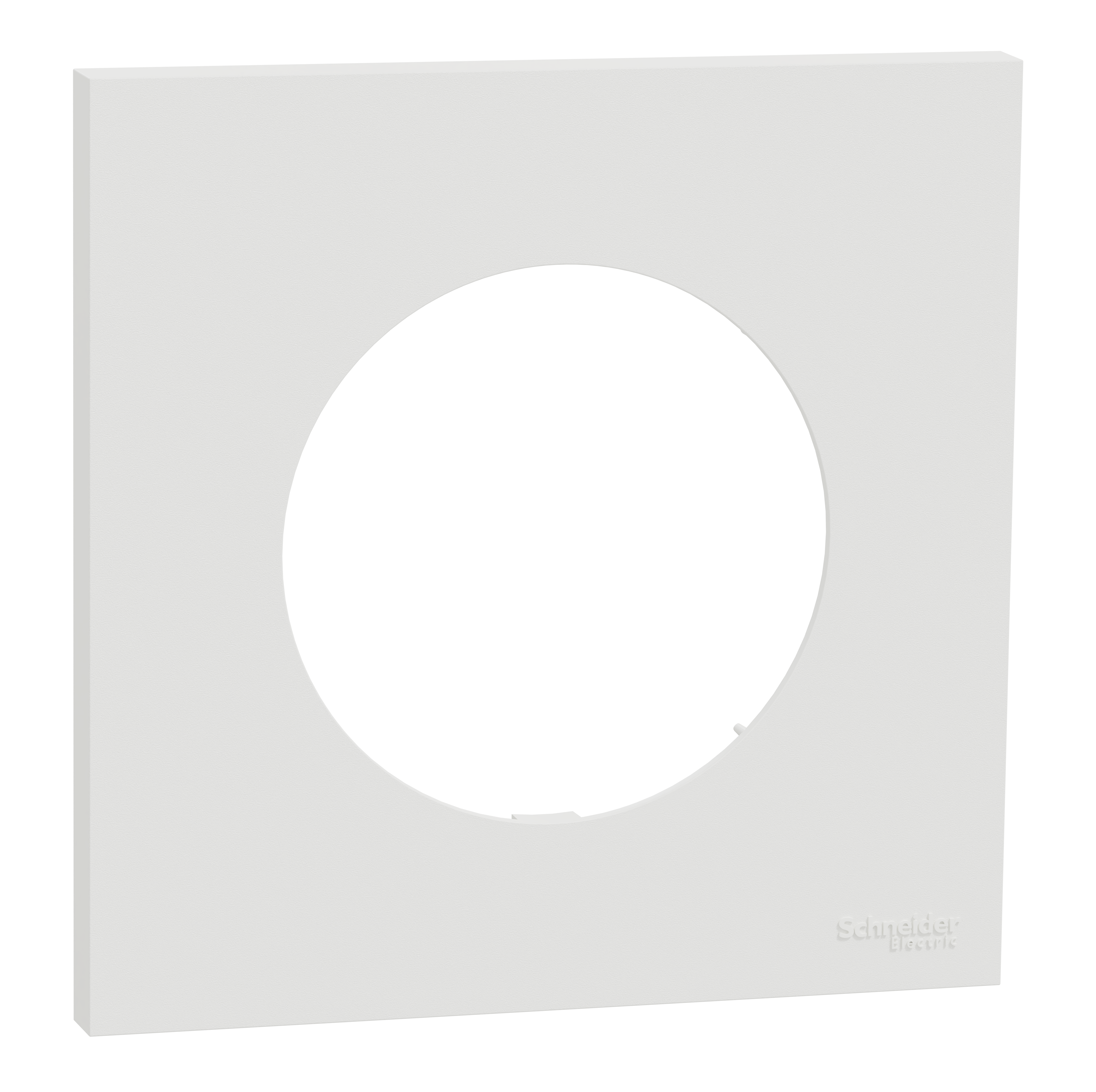 Lot de 20 plaques simple Odace, SCHNEIDER ELECTRIC, blanc - 4