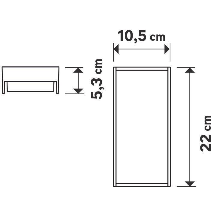Applique extérieure Bord de mer led 2850 lm, blanc chaud à froid, Cizur INSPIRE - 10