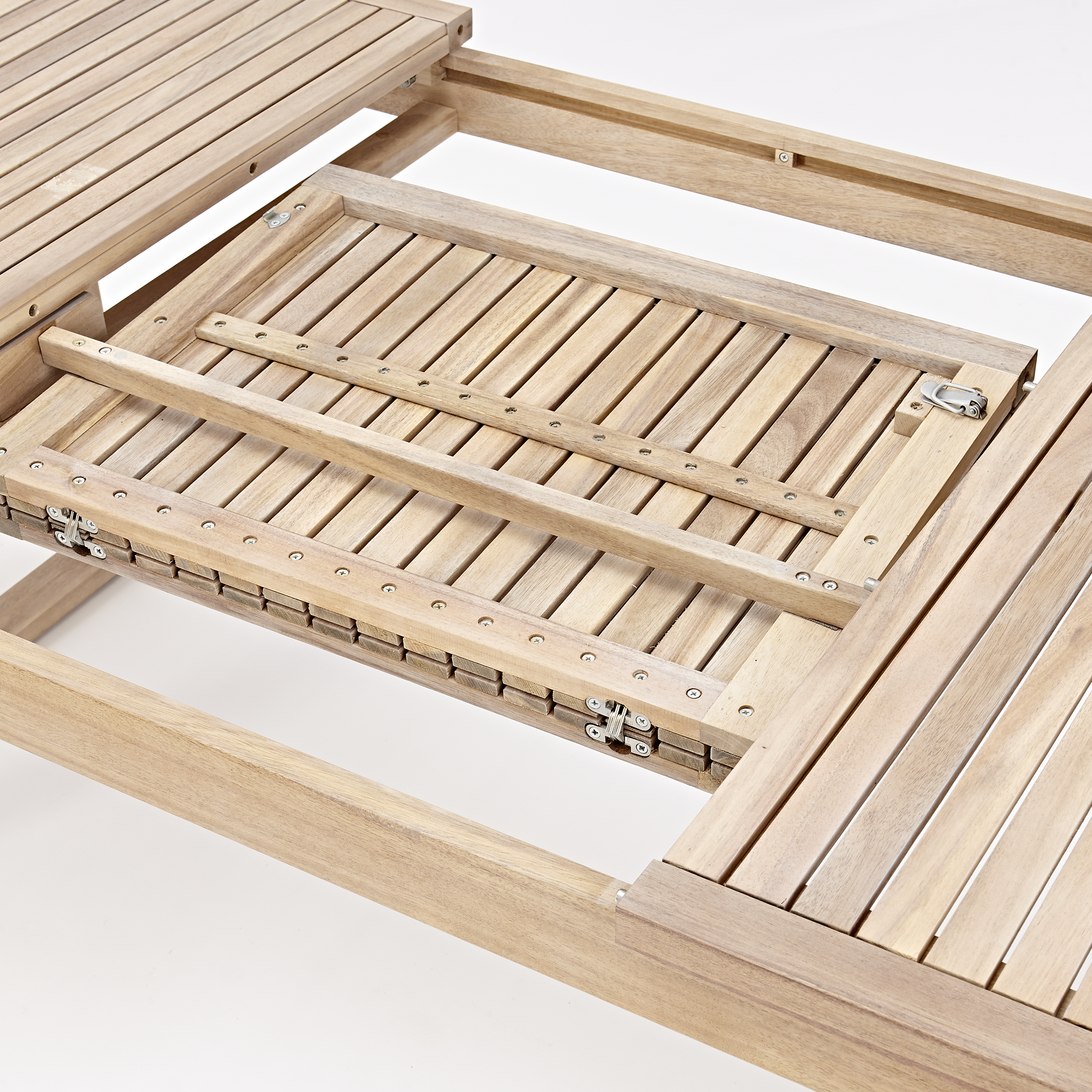 Mesa de madeira NATERIAL SOLARIS BUTTERFLY 180/240X90CM - 49