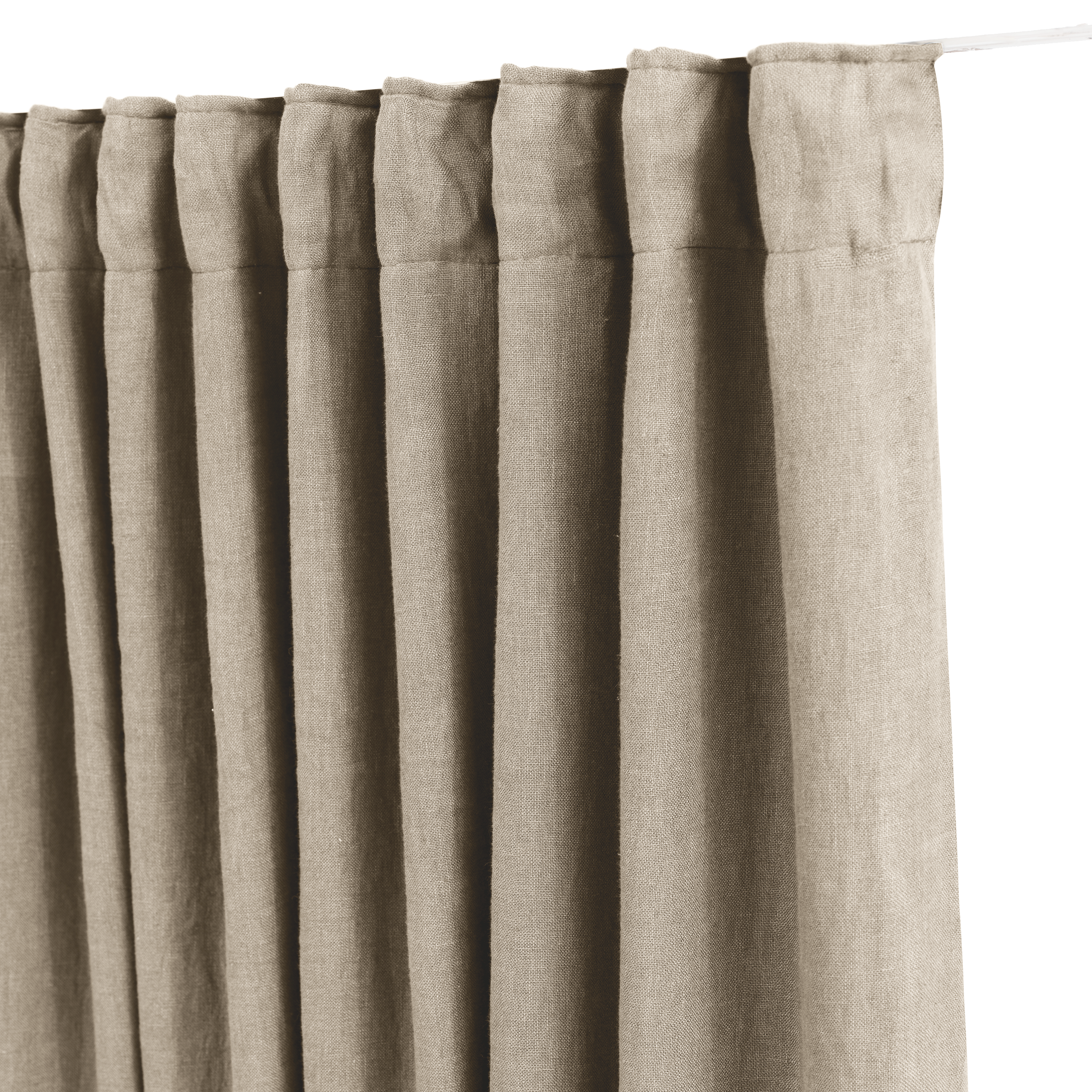 Cortinado fita e/ou presilha blackout Danae 200x280cm natural Inspire - 5
