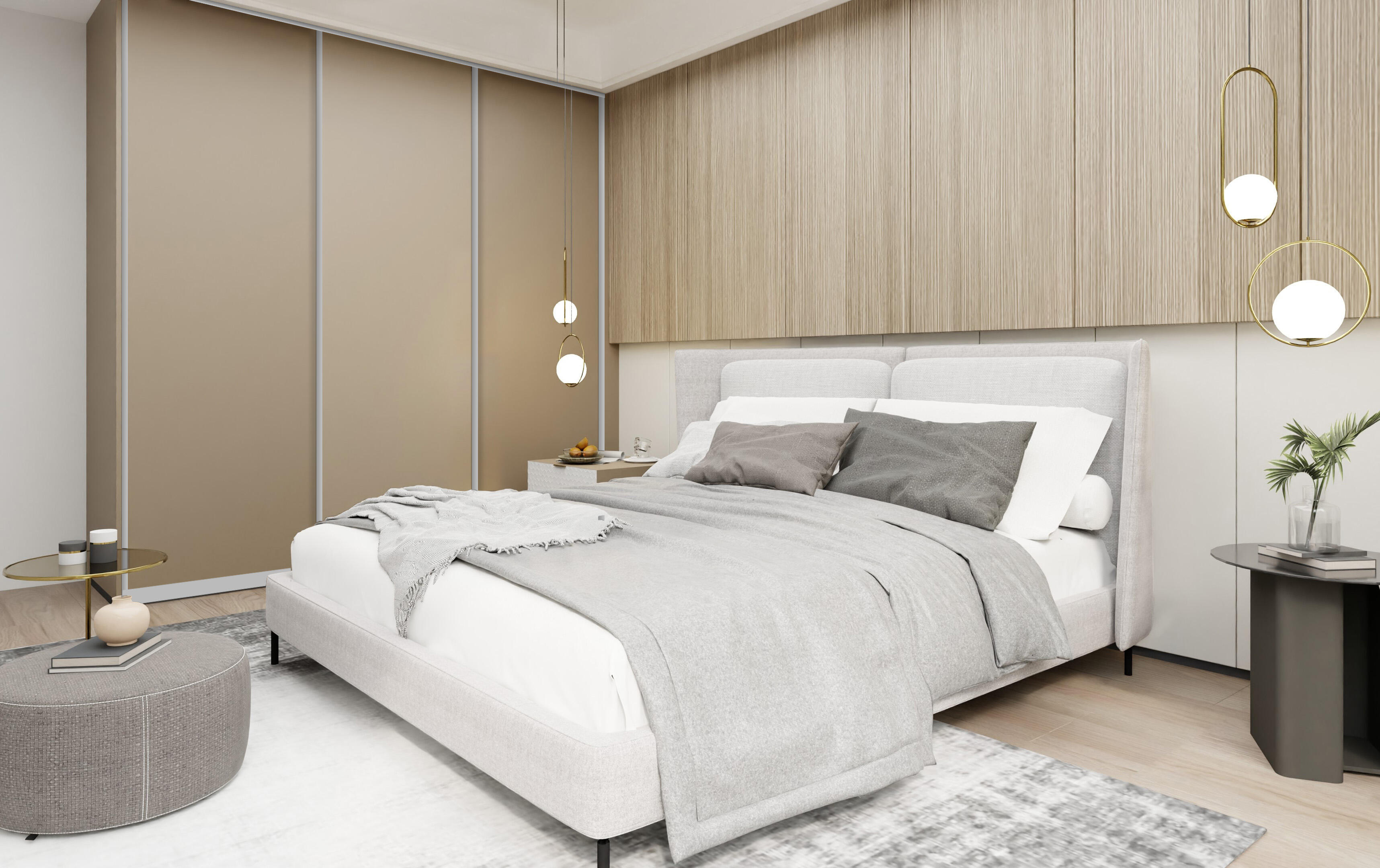 PUERTA DE ARMARIO CORREDERA ROBLE ANCHO 100 CM - 3