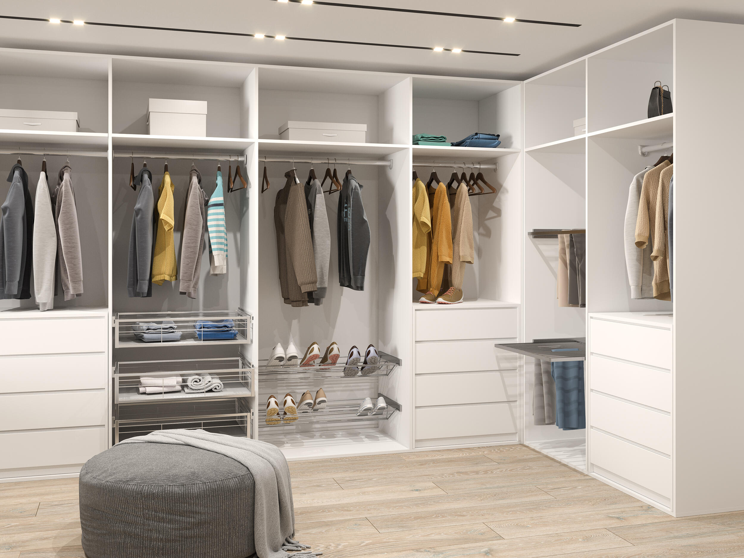 SUELO-TECHO DE INTERIOR ARMARIO BLANCO 80 X 68 X 1,6 CM   - 2