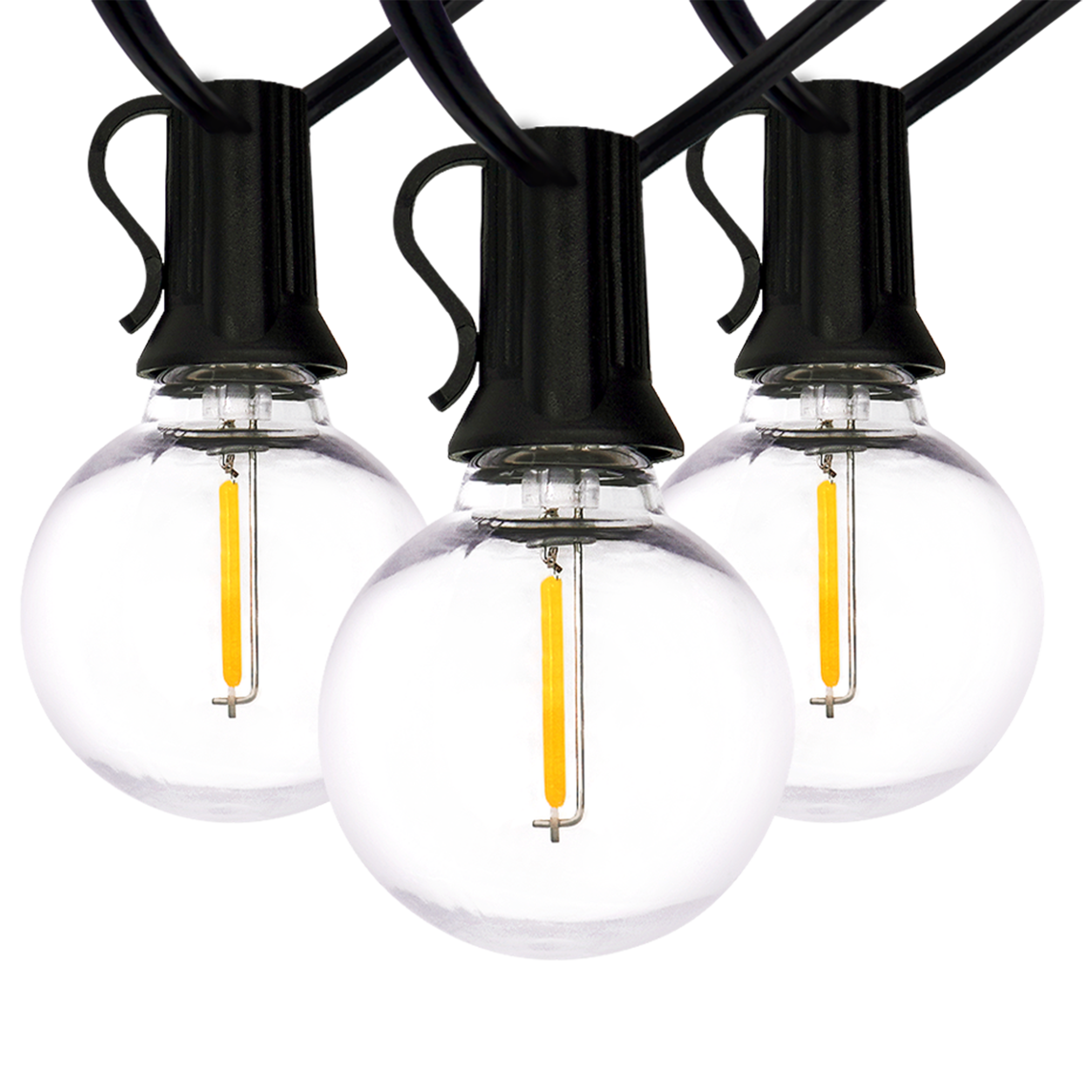 Guirlande solaire et rechargeable 6 mètres 10 ampoules blanc chaud, Elao INSPIRE - 11