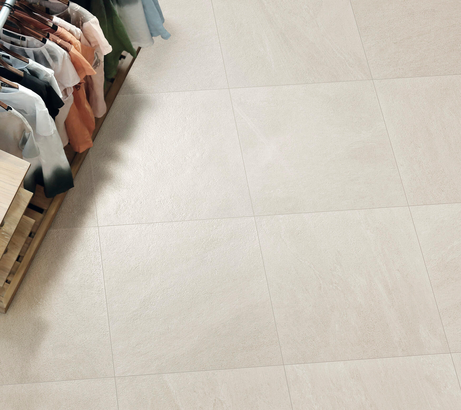 Carrelage sol intérieur effet pierre beige Milano l.60 x L.60 cm 1,08M2 - 7