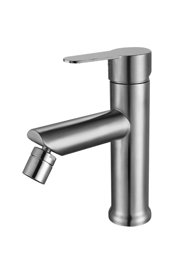 Rubinetto per bidet getto aerato Lyse MARCO MAMMOLITI cromo spazzolato satinato