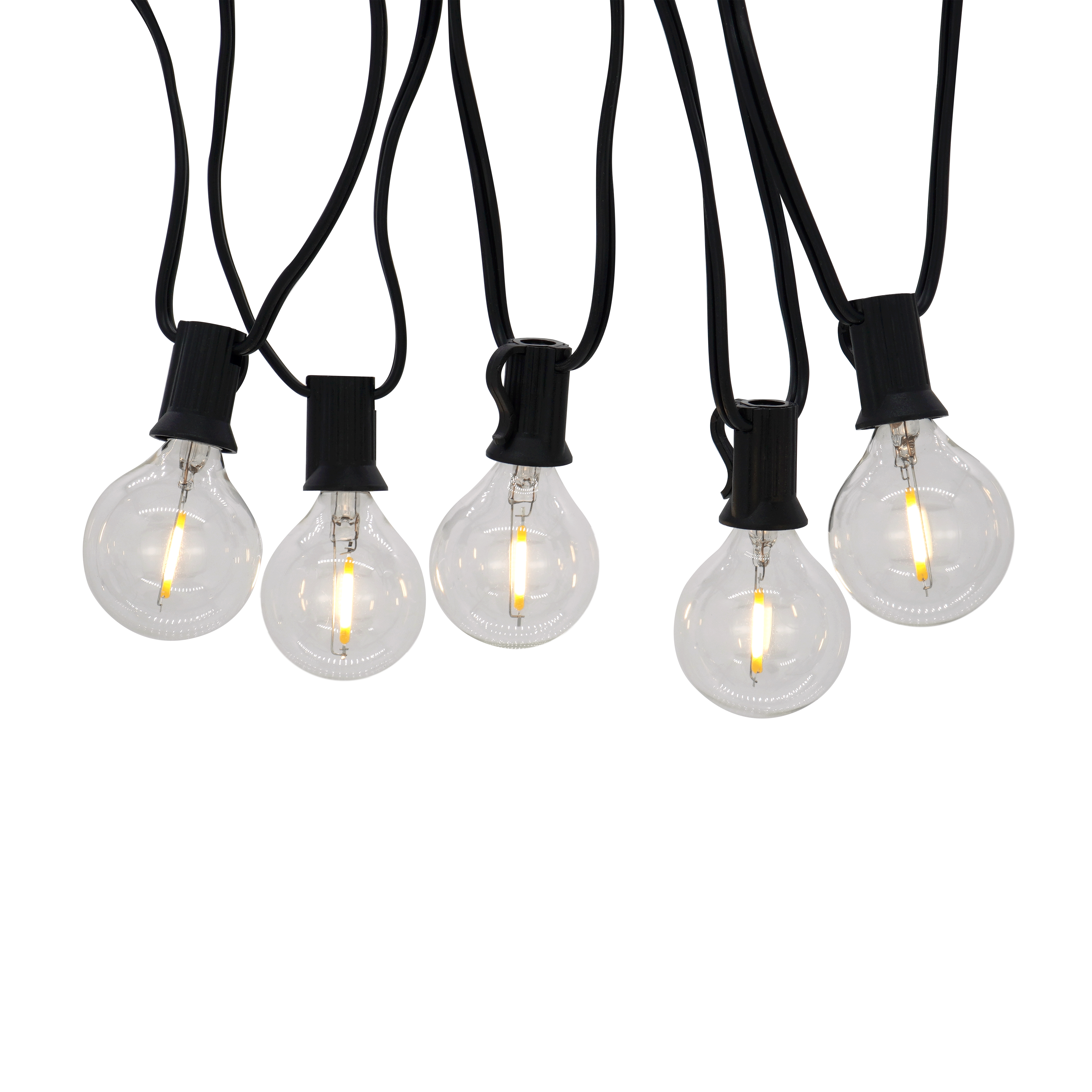 Guirlande solaire et rechargeable 8 mètres 25 ampoules blanc chaud, Elao INSPIRE - 11