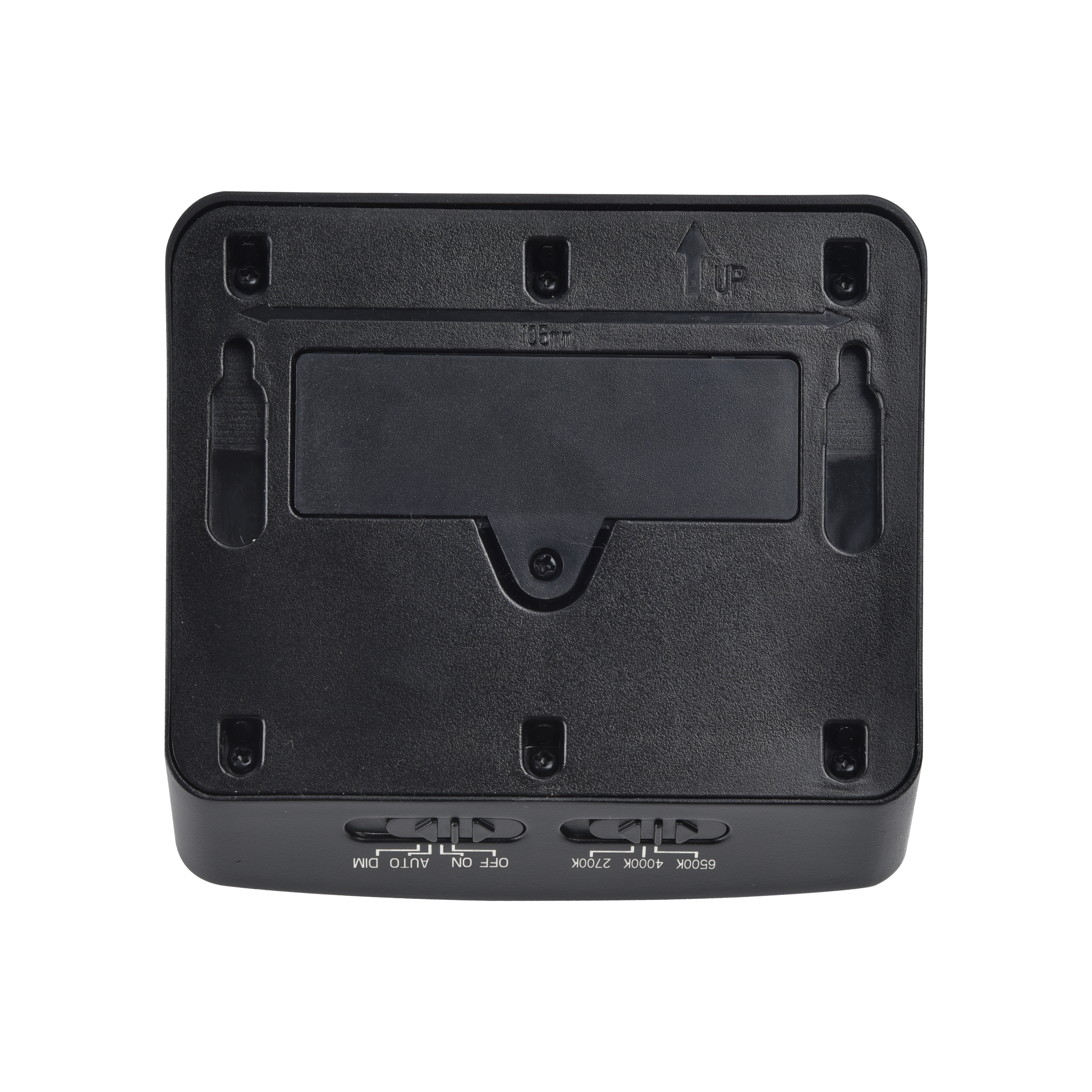 Candeeiro de parede solar 1000lm IP54 13x12 cm preto Inspire - 7