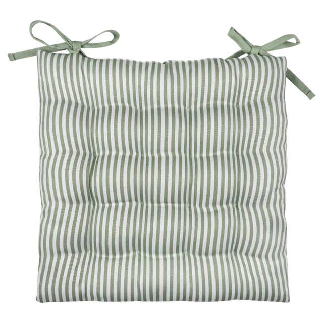 Almofada para cadeira verde 40x40 cm Inspire Joy