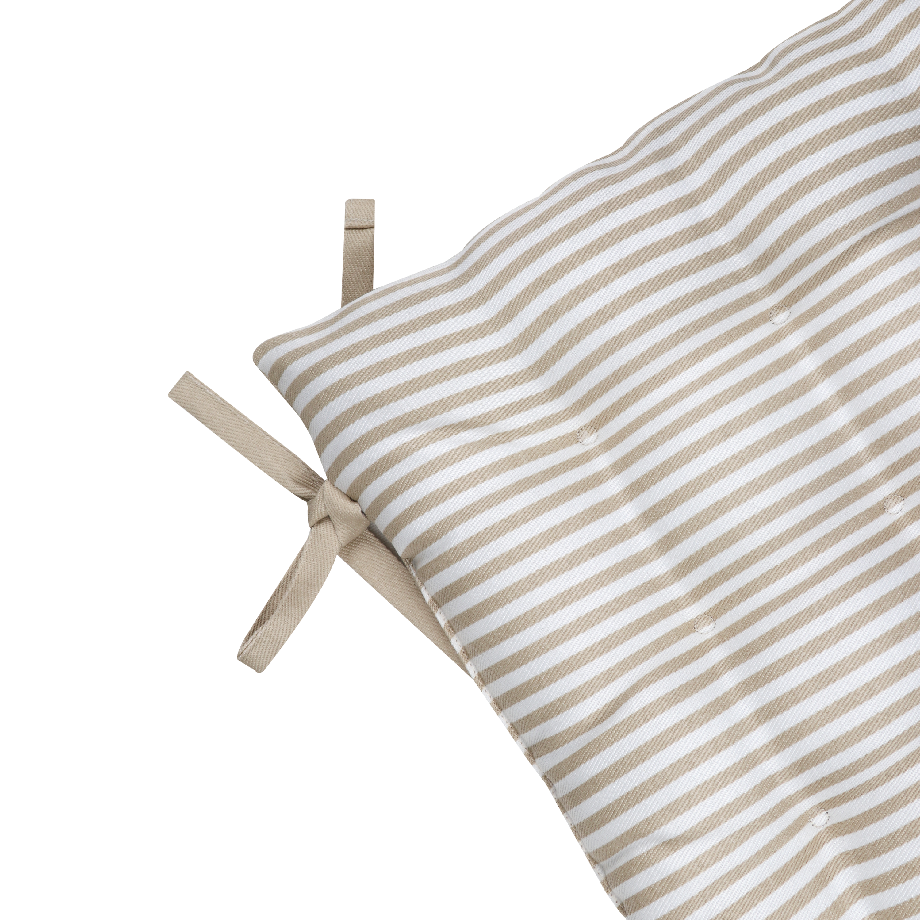 Coussin de chaise INSPIRE Lunor beige, l.40 x L.40 cm - 5