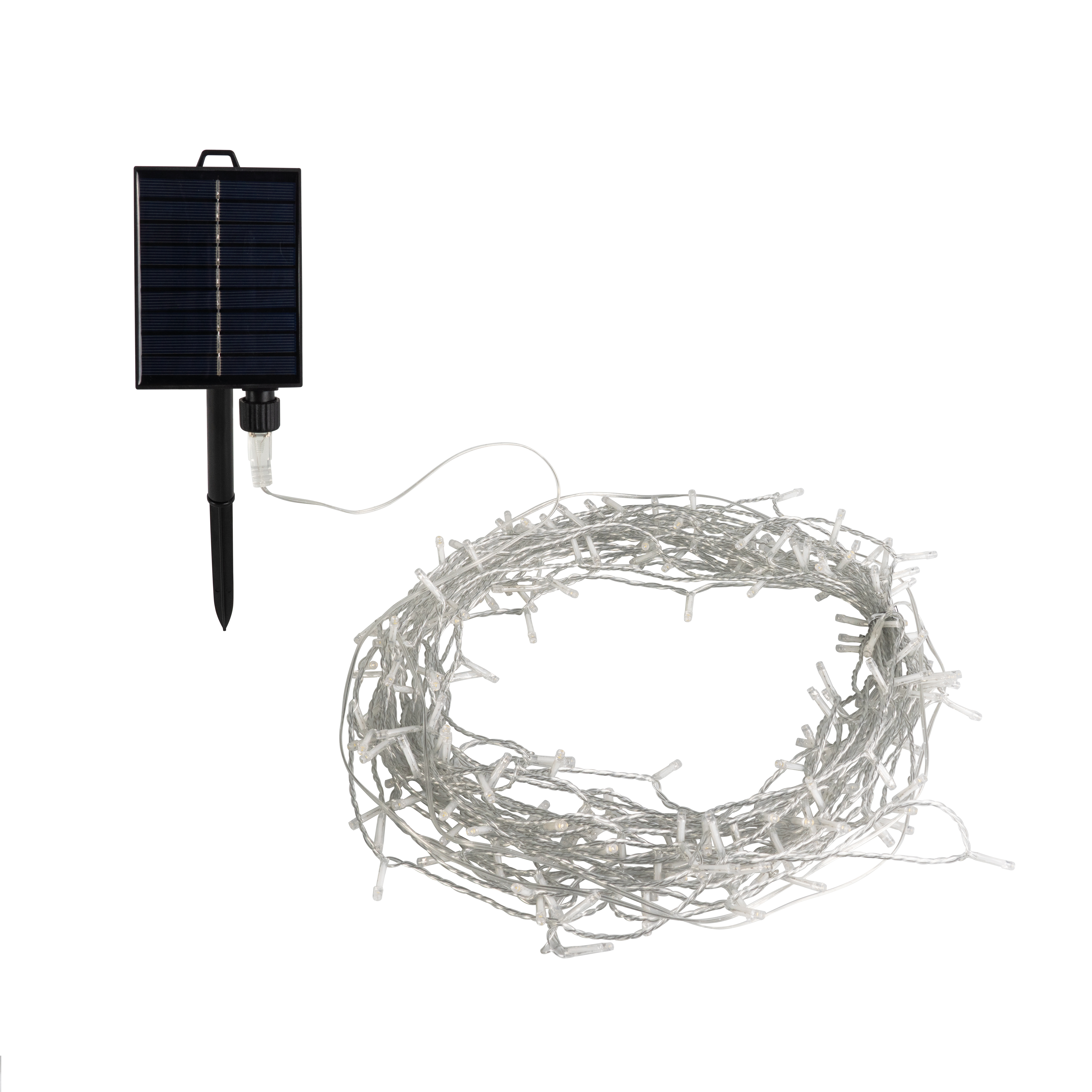 Grinalda solar 10 m 21 luzes 100 lúmens 3000 K IP44 exterior Inspire Syla - 2