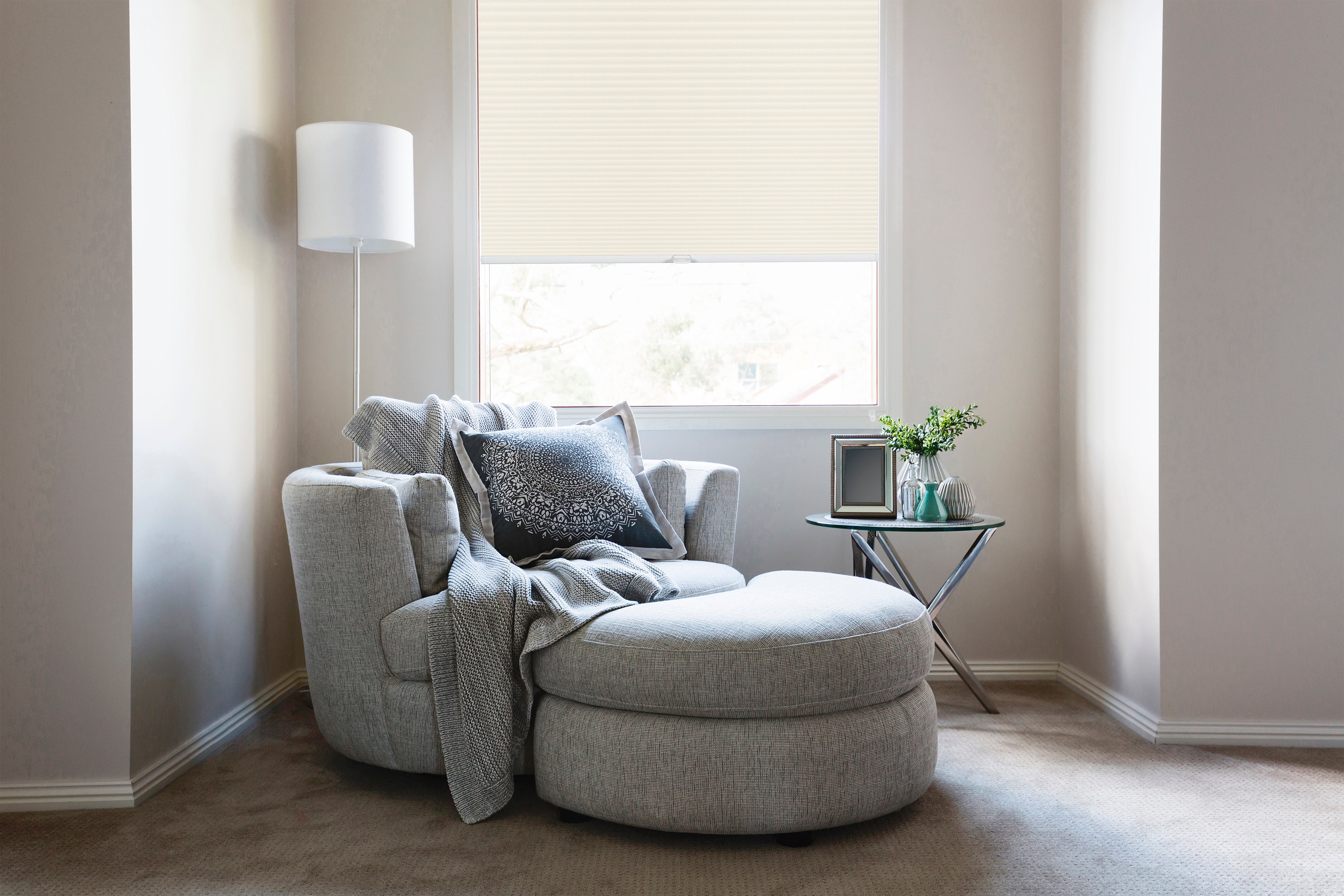 Roleta plisowana Basic 1005 Bawełna 80 x 220 cm - 3