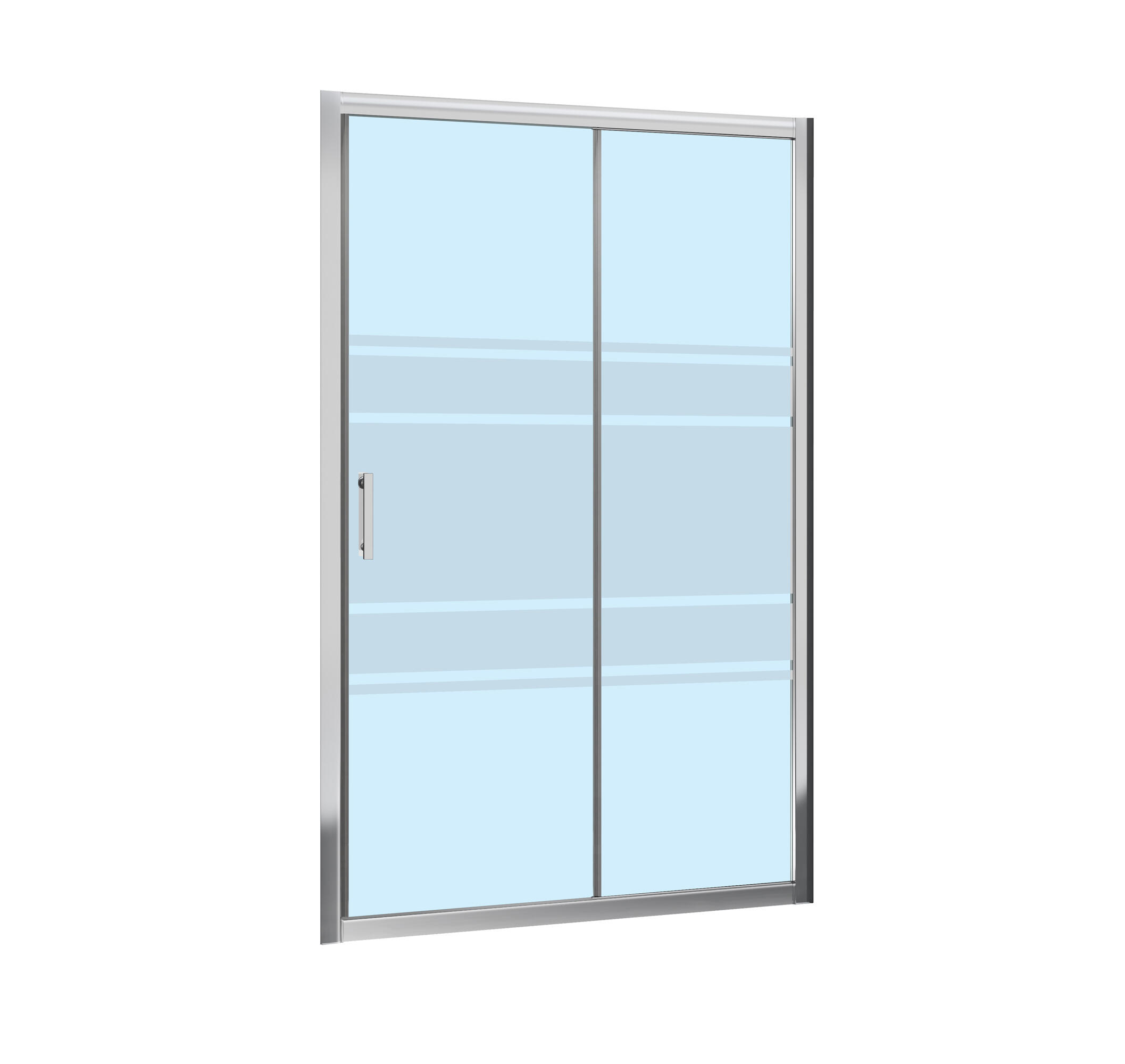 FRONTAL DE DUCHE LEXIE 130 cm CROMADO - 2