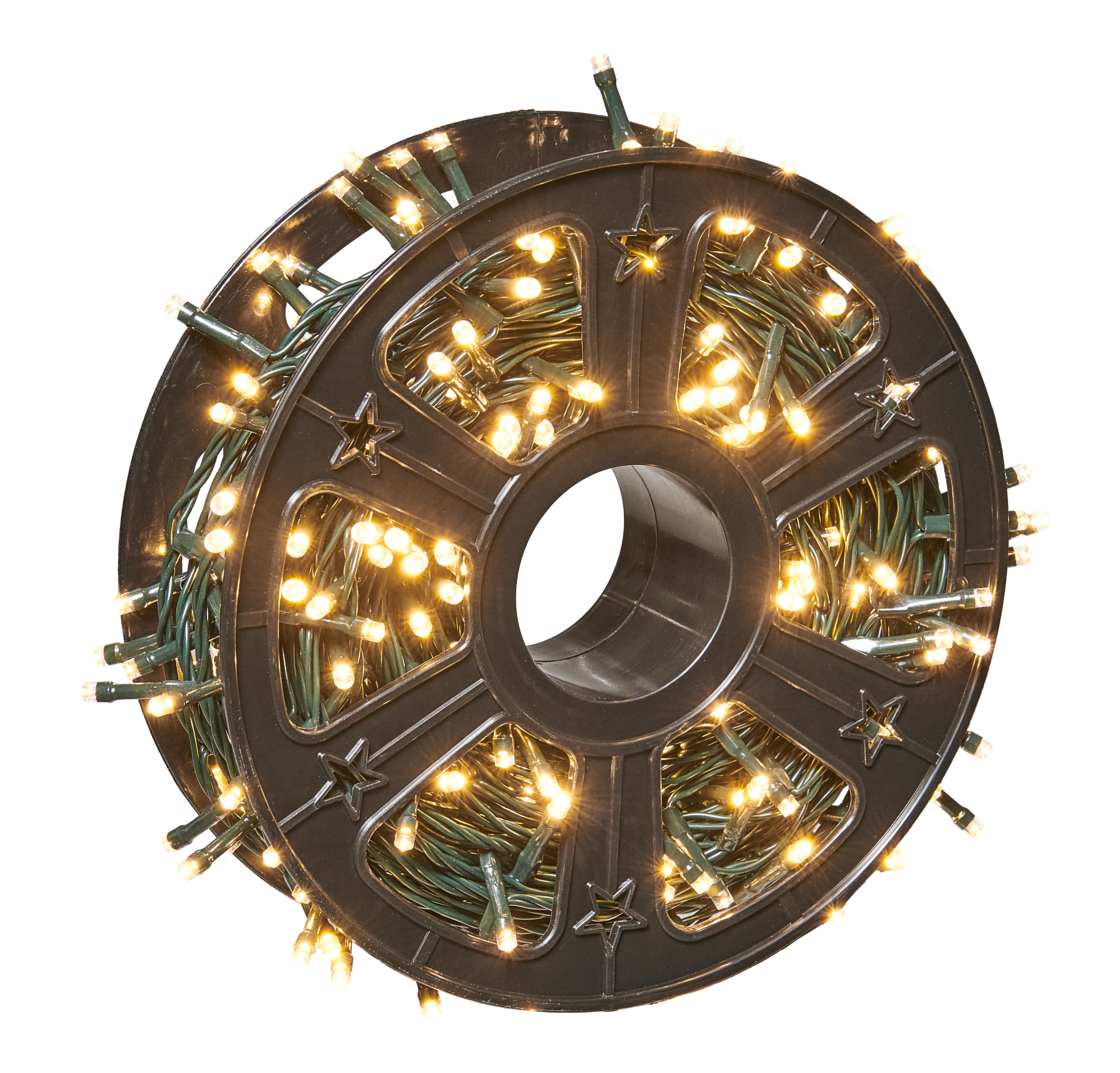 Lampki choinkowe zewnętrzne 400 LED ciepły biały EUROHIT - 3