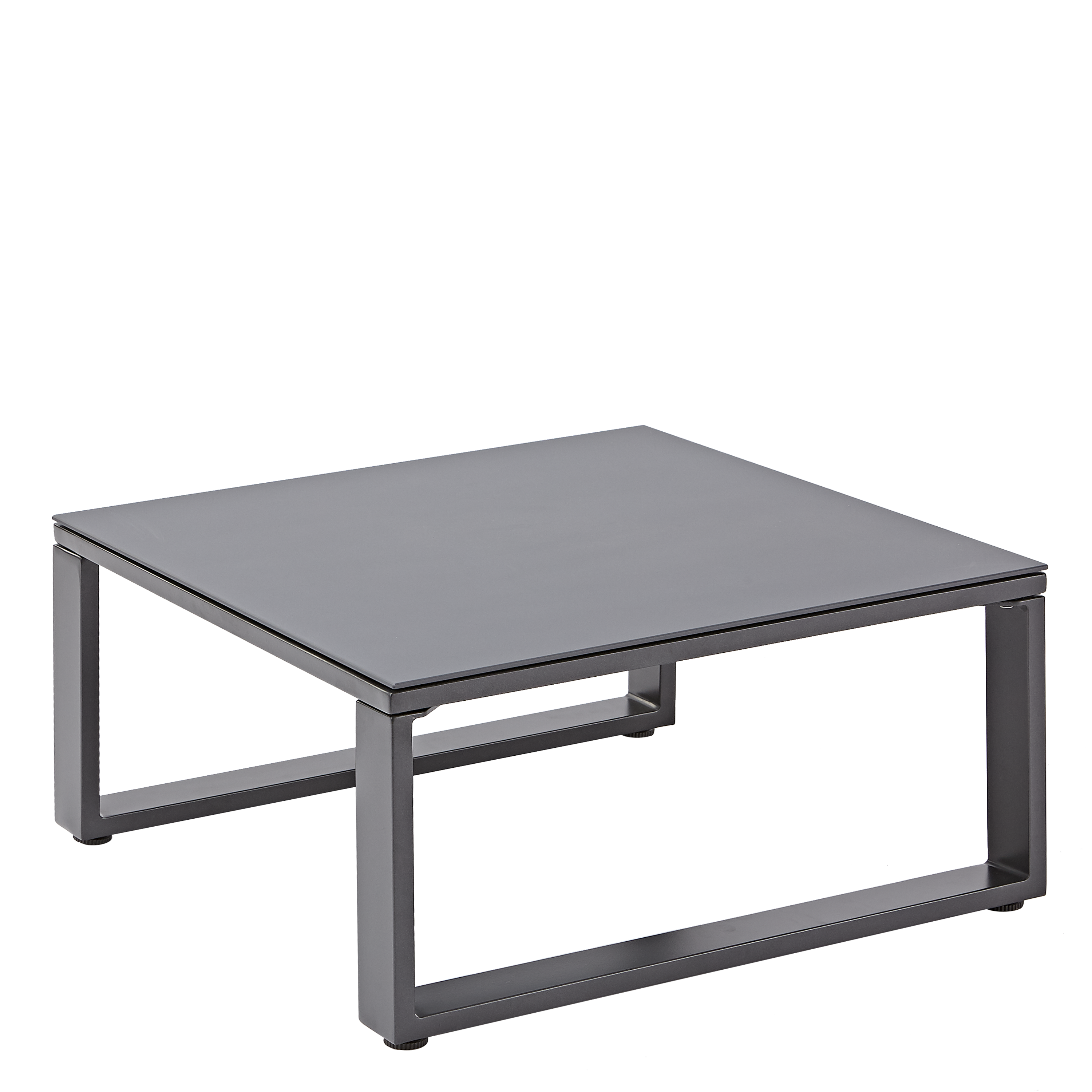 Salotto da giardino per 7 persone antracite Odyssea NATERIAL con cuscini in poliestere grigio - 14