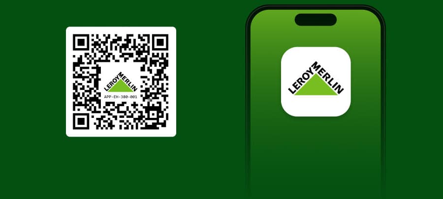 Télécharger l'application leroy merlin (QR code)