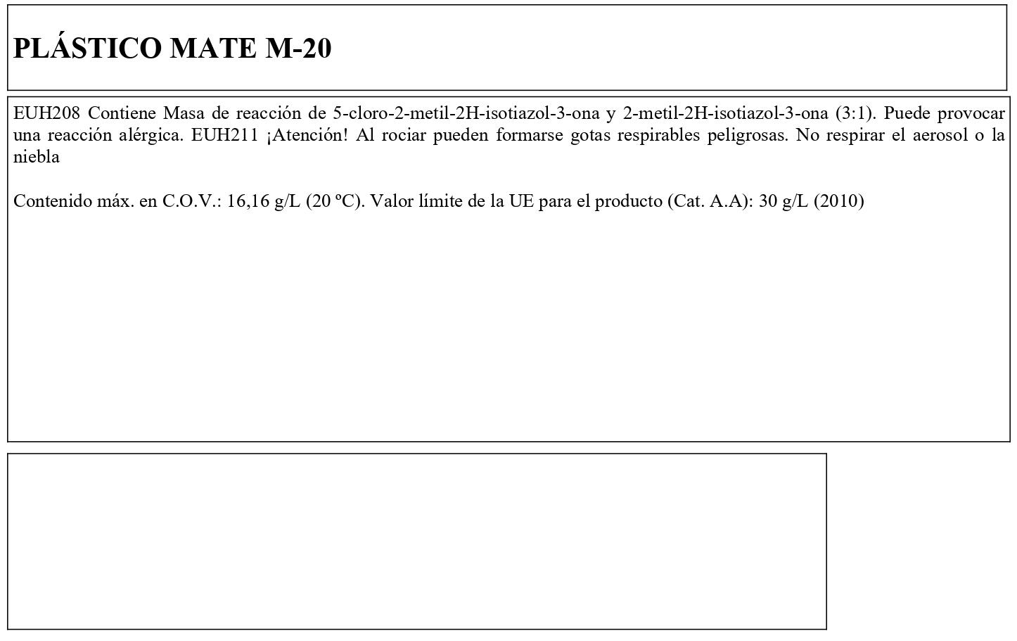 PINTURA PLASTICA BLANCA MATE 4L M20 - 3