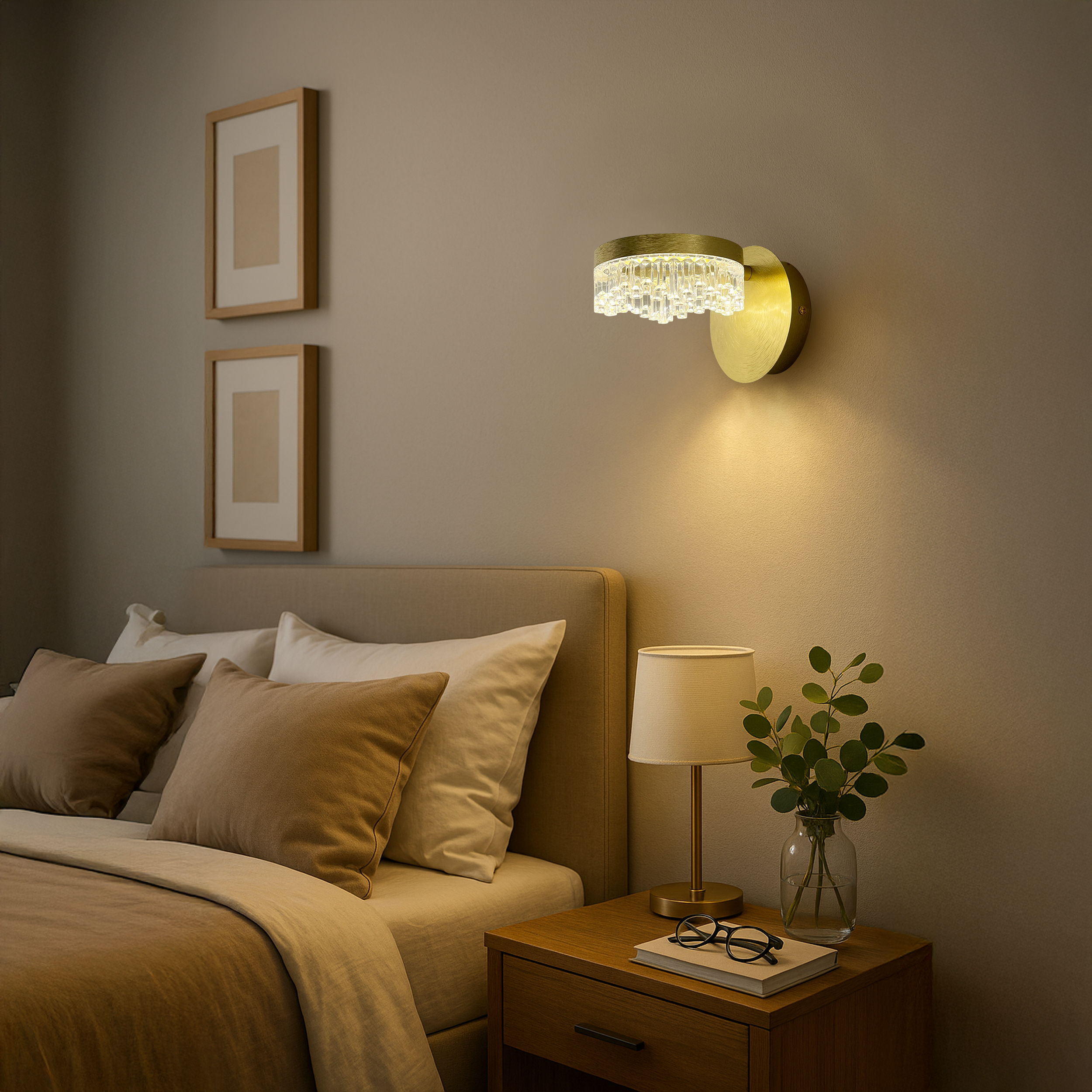 Kinkiet Preciosa złoty LED 320 lm Eko-Light - 3