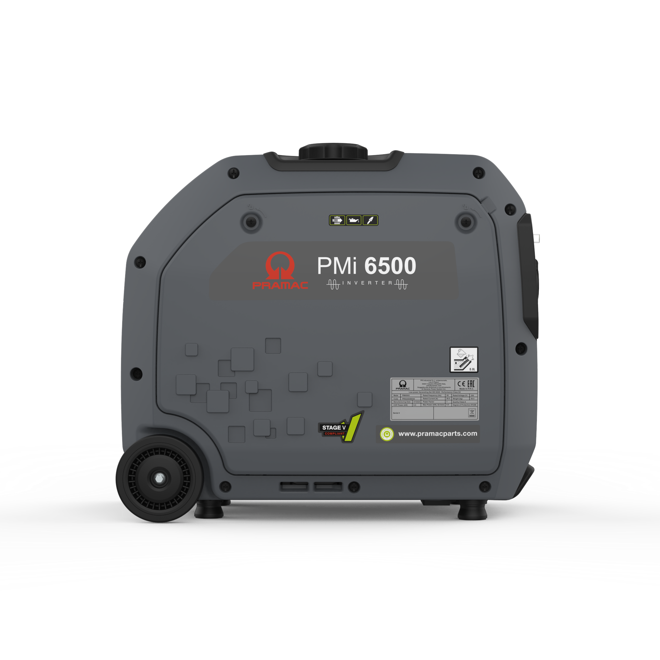 Gerador inverter 6500 W Pramac PMI6500 SOL AA - 3