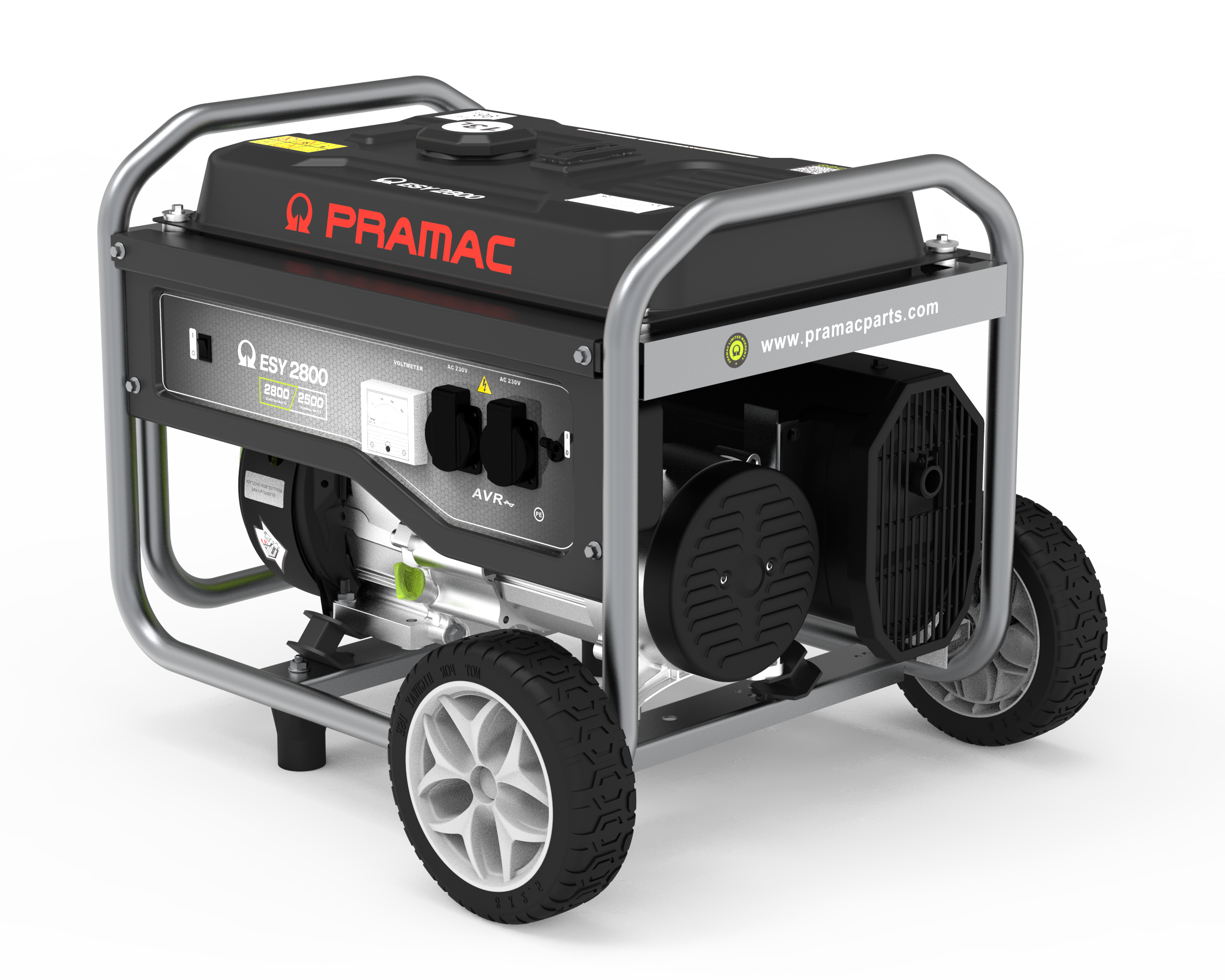 Gerador a gasolina 2800 W / 2500 W Pramac ESY 2800 Recoil - 5