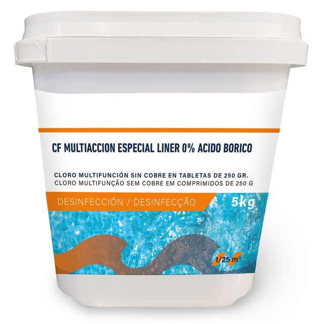 CLORO PISCINA PASTILLAS SIN COBRE 5KG