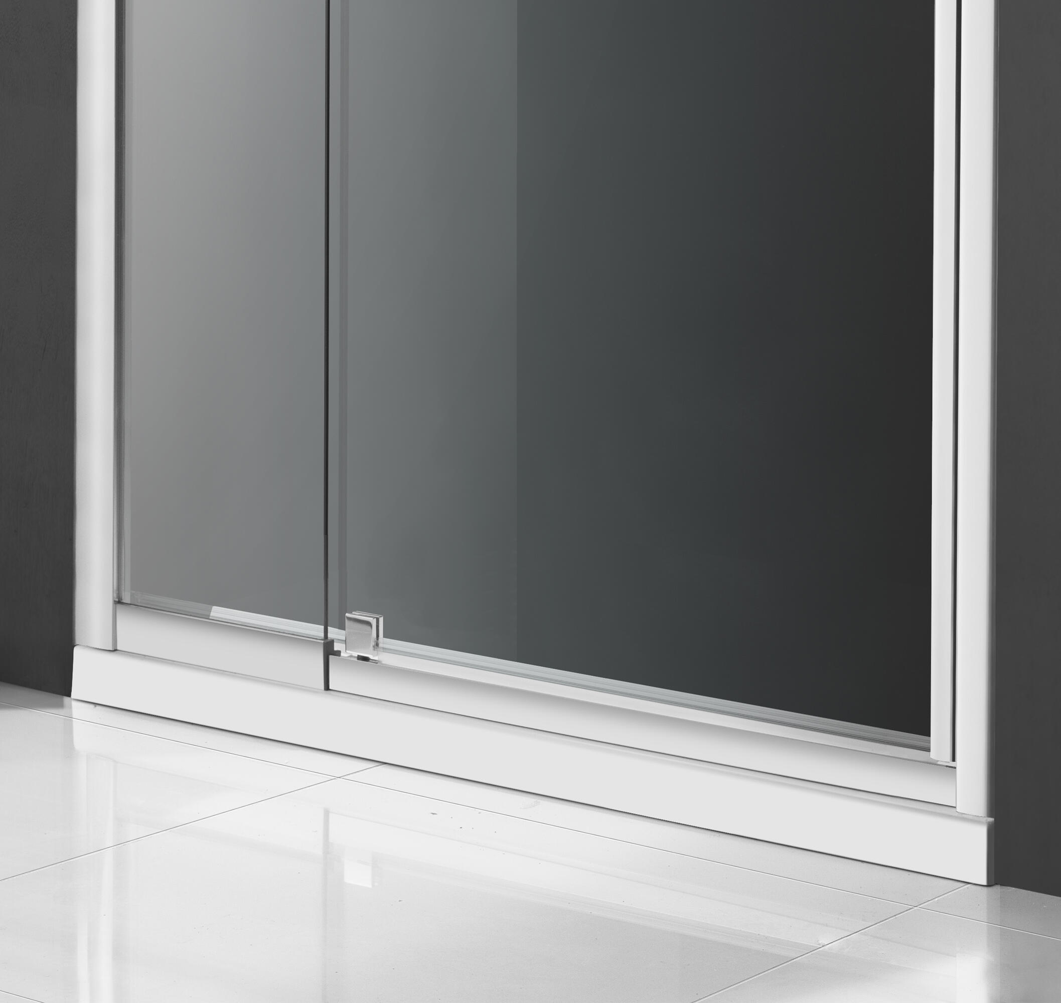 MAMPARA PANEL DE DUCHA ABATIBLE UTIRIK 100CM CROMO - 5