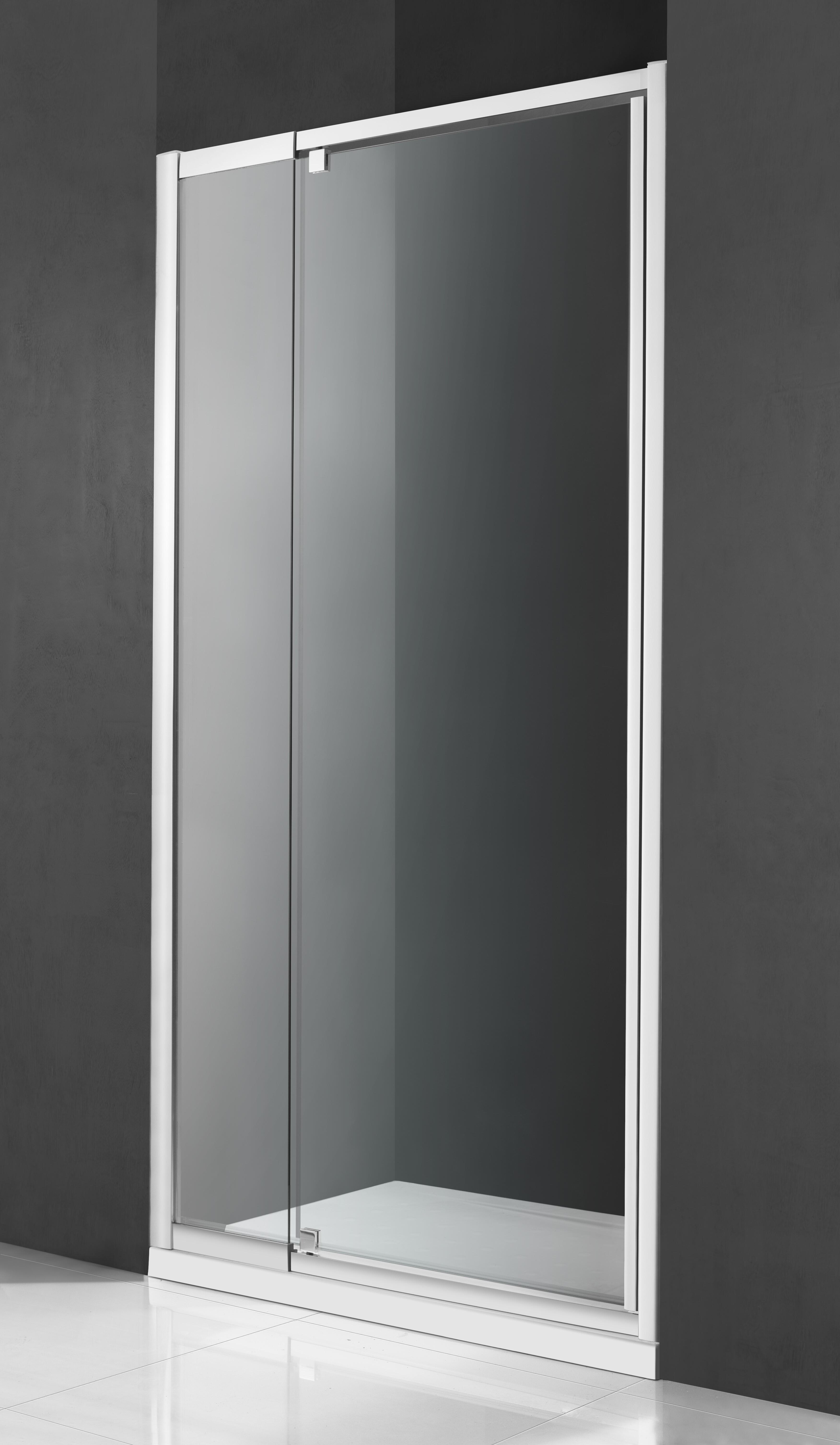 MAMPARA PANEL DE DUCHA ABATIBLE UTIRIK 100CM CROMO - 3