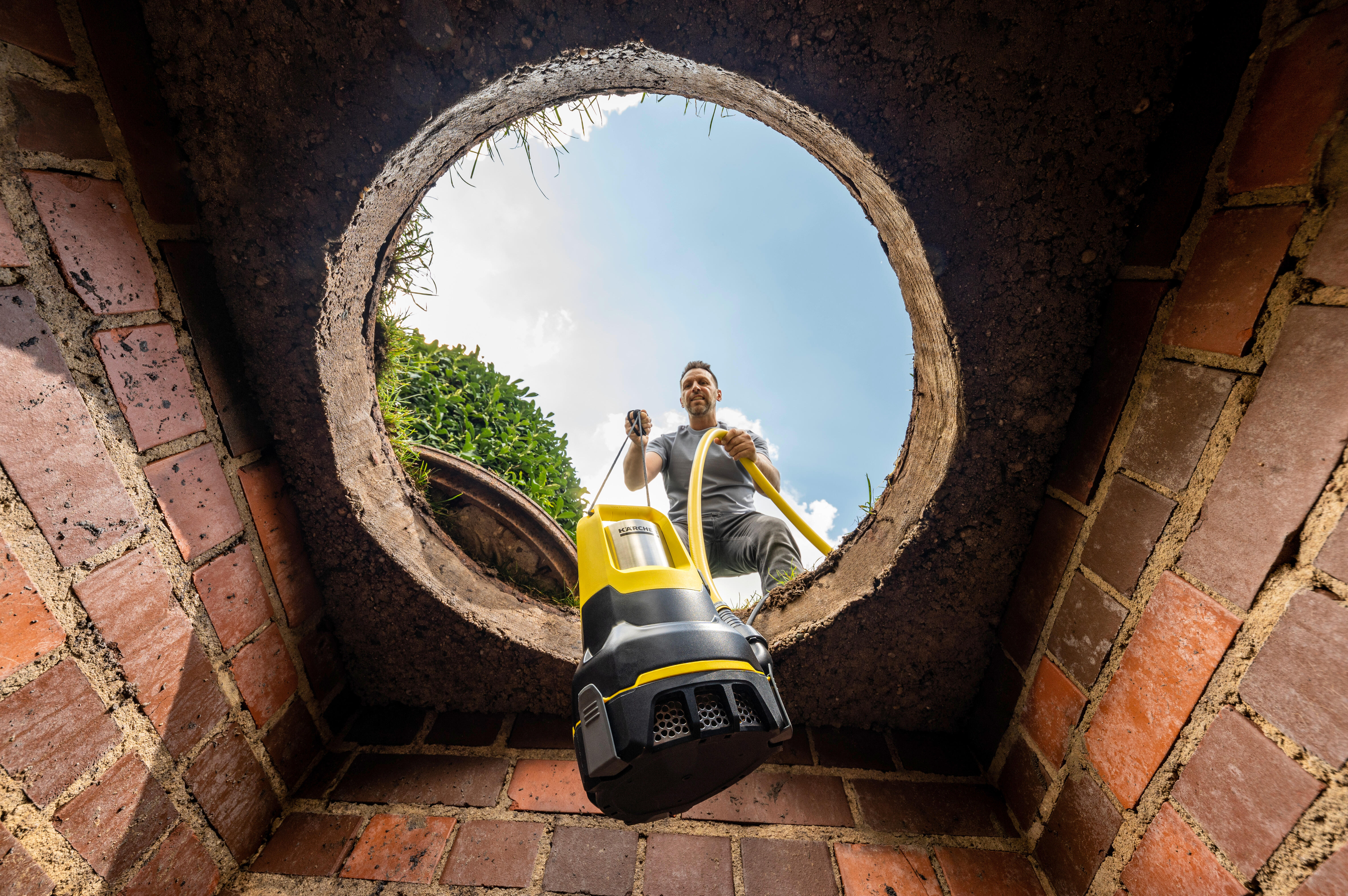 Pompe d'évacuation eau claire 17000 l/h KARCHER SP 17.000 FLAT SENSOR - 9