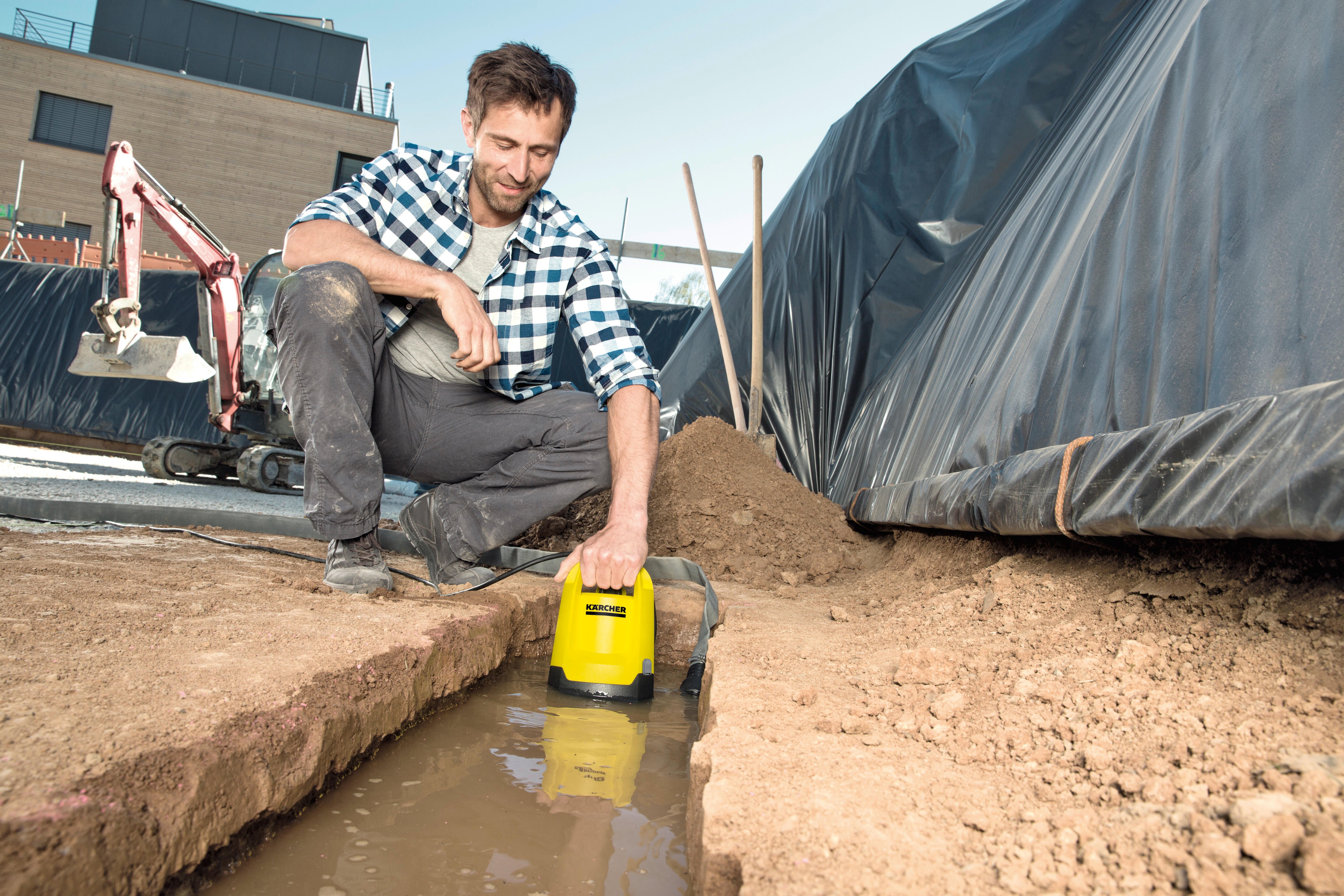 Pompe d'évacuation eau chargée 22000 l/h KARCHER SP 22.000 DIRT - 7