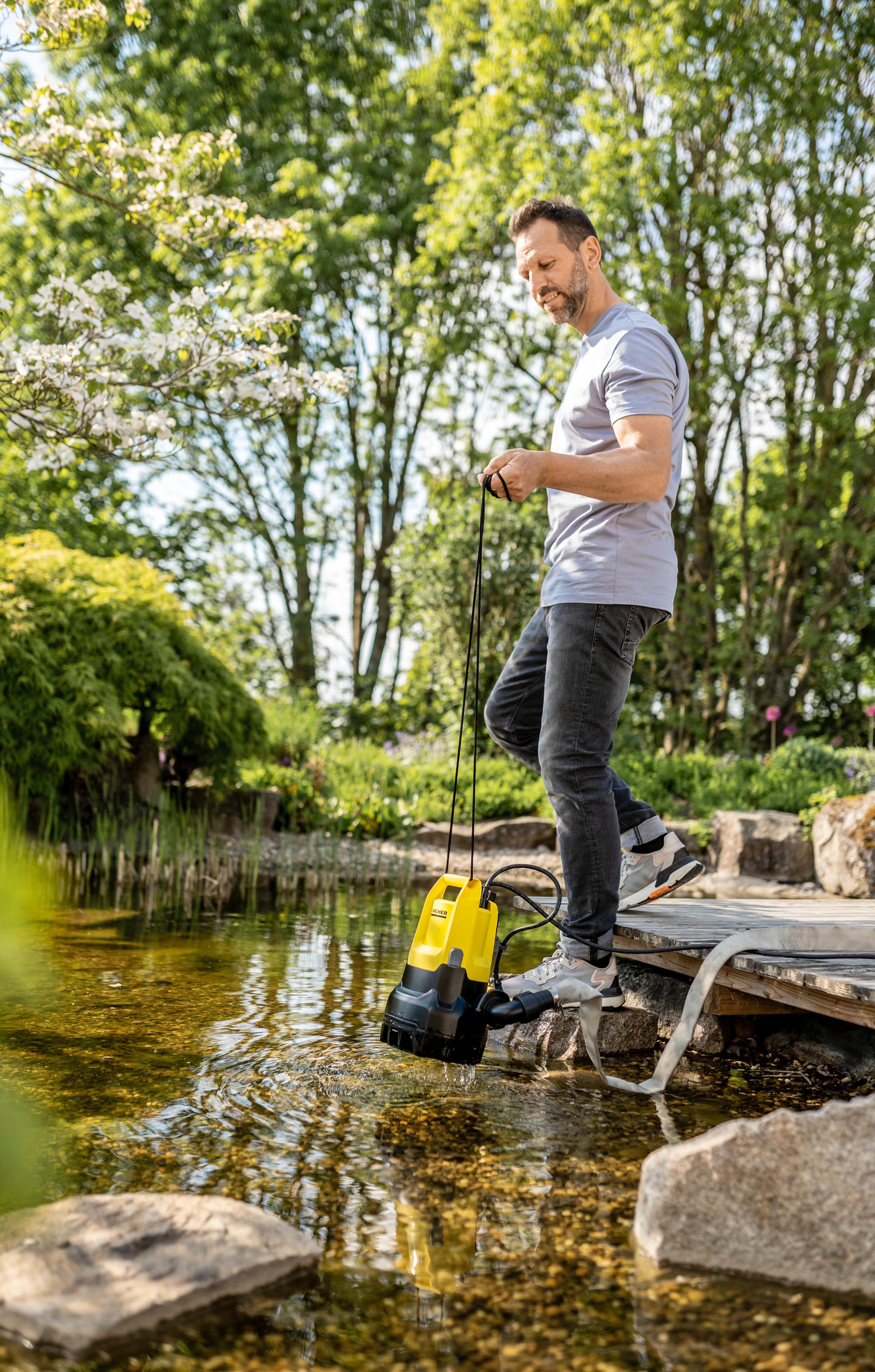 Pompe d'évacuation eau chargée 22000 l/h KARCHER SP 22.000 DIRT - 8