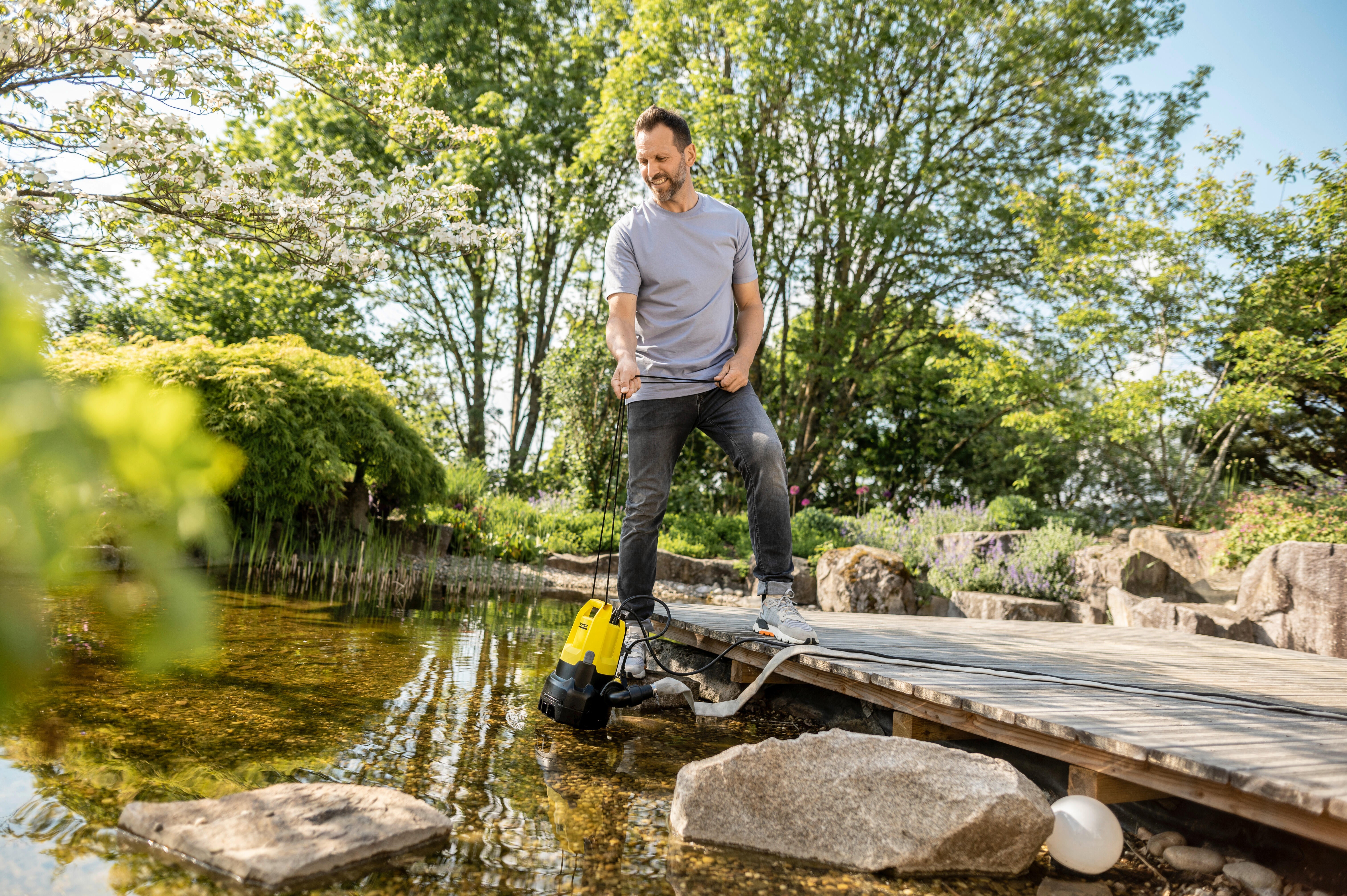 Pompe d'évacuation eau chargée 22000 l/h KARCHER SP 22.000 DIRT - 10