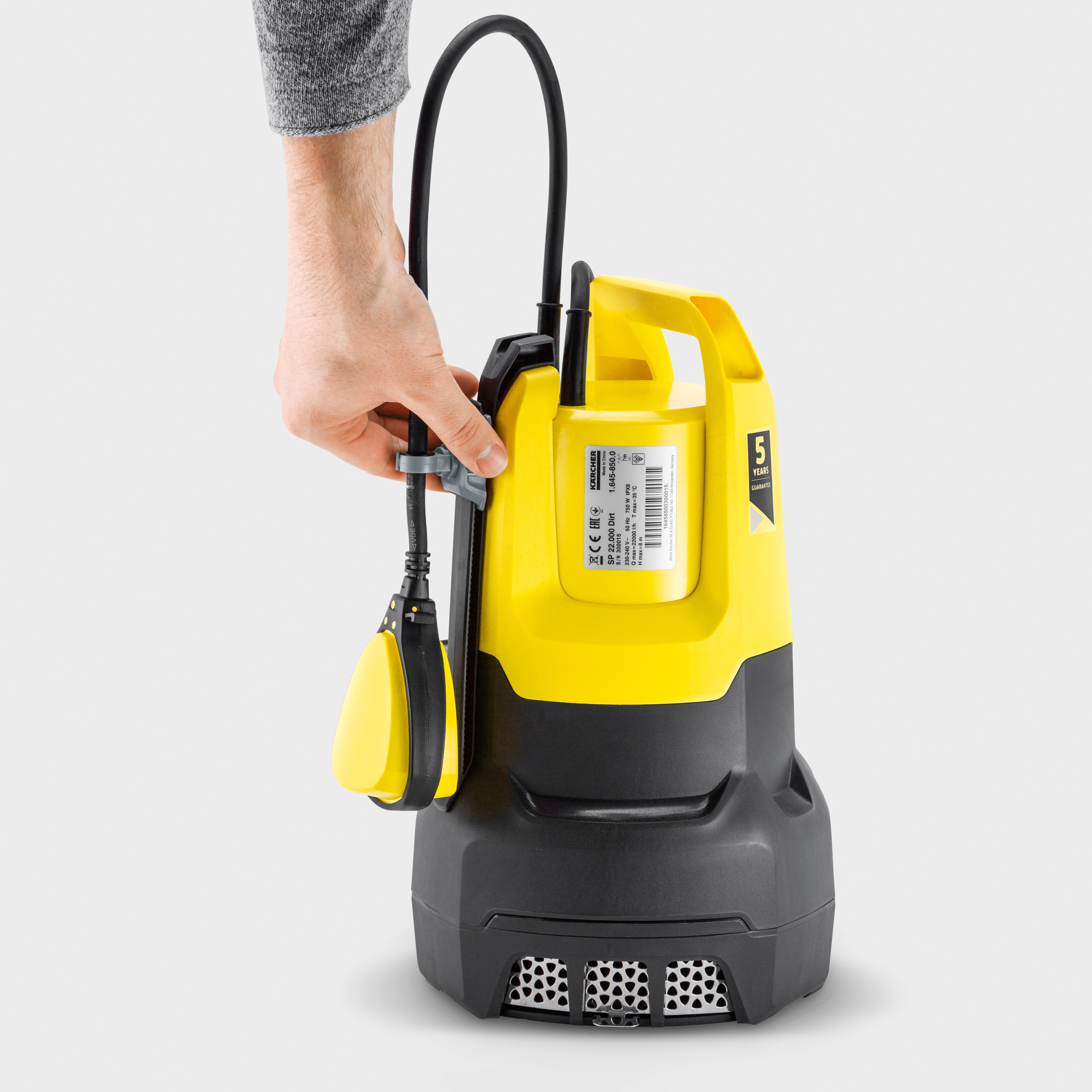 Pompe d'évacuation eau chargée 22000 l/h KARCHER SP 22.000 DIRT - 3