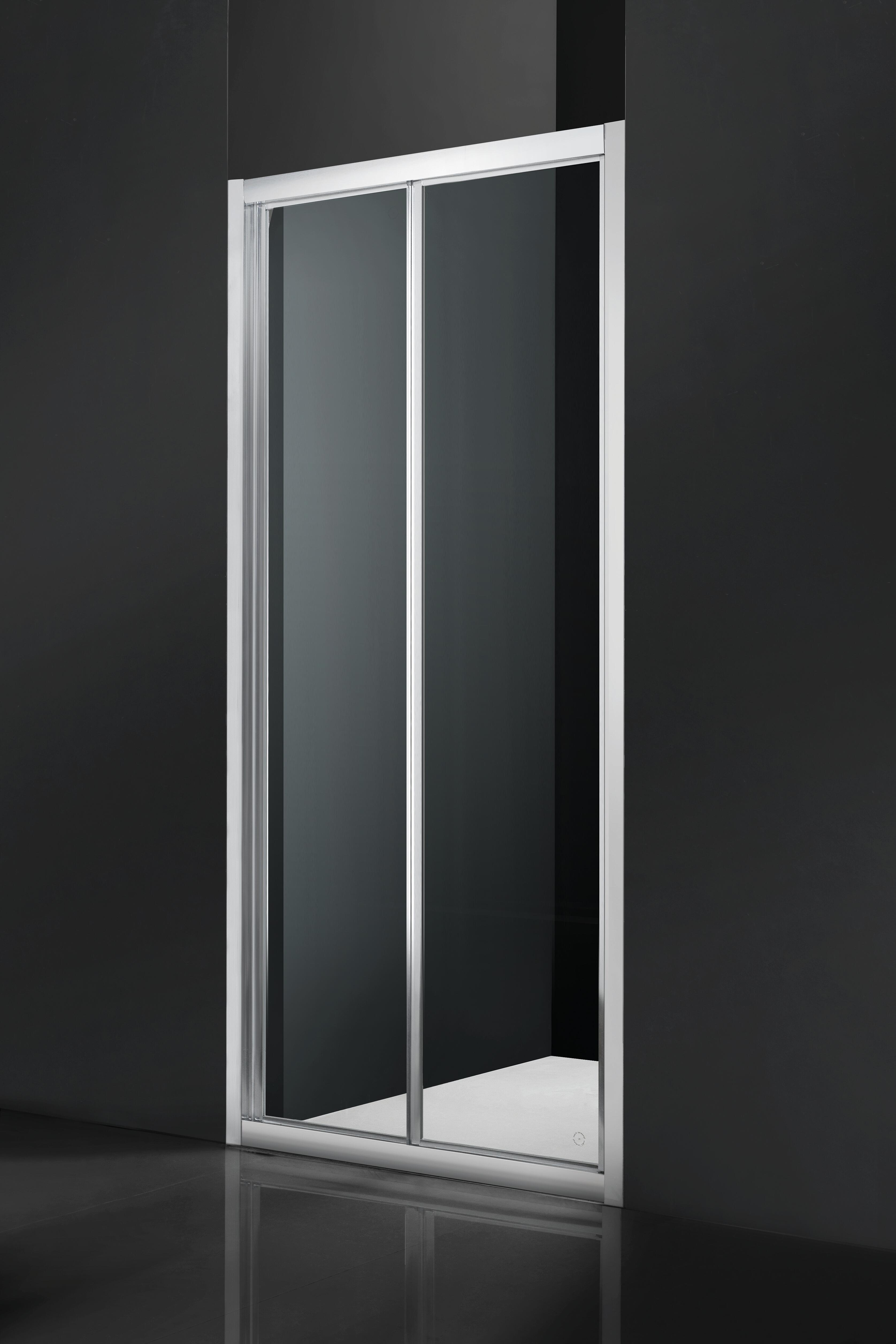 MAMPARA DE DUCHA FRONTAL PLEGABLE NAMDRIK 70CM CROMO - 4