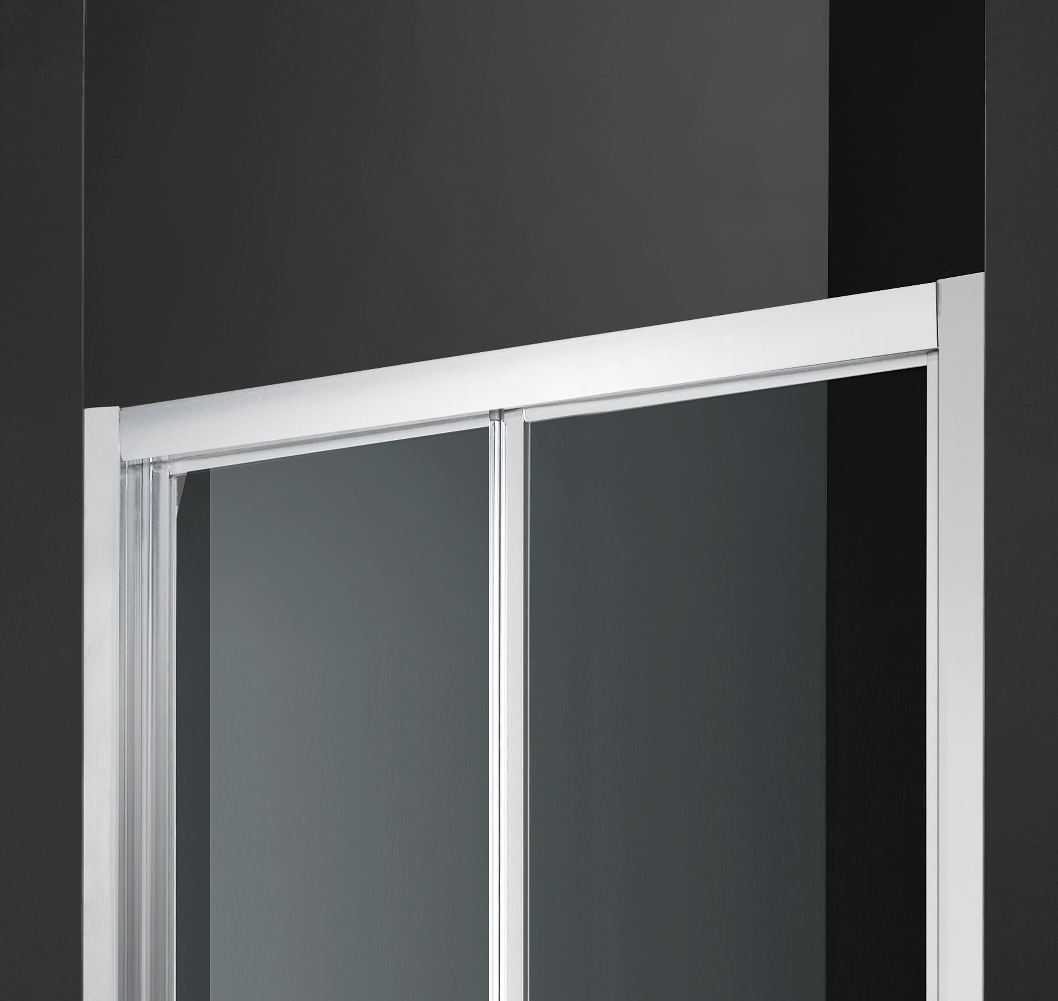 MAMPARA DE DUCHA FRONTAL PLEGABLE NAMDRIK 70CM CROMO - 3