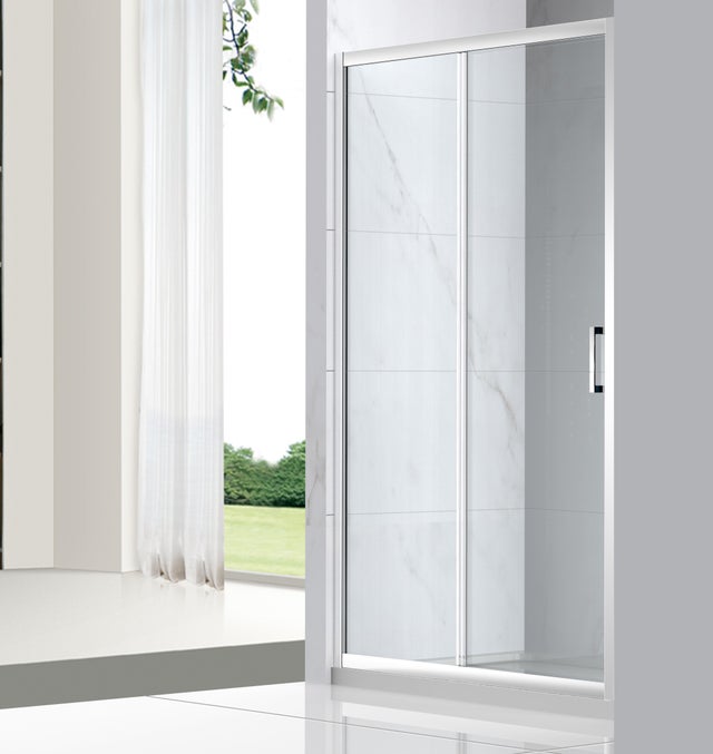 MAMPARA DE DUCHA FRONTAL CORREDERA TEKA INCA 120CM CROMO