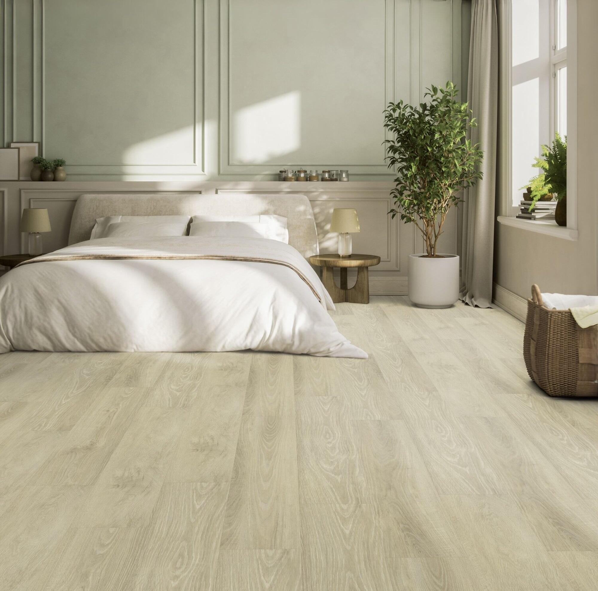 Suelo vinílico LVT clic forte SENSO CLIC 3 efecto madera natural beige SIMBA NATURE GERFLOR - 6