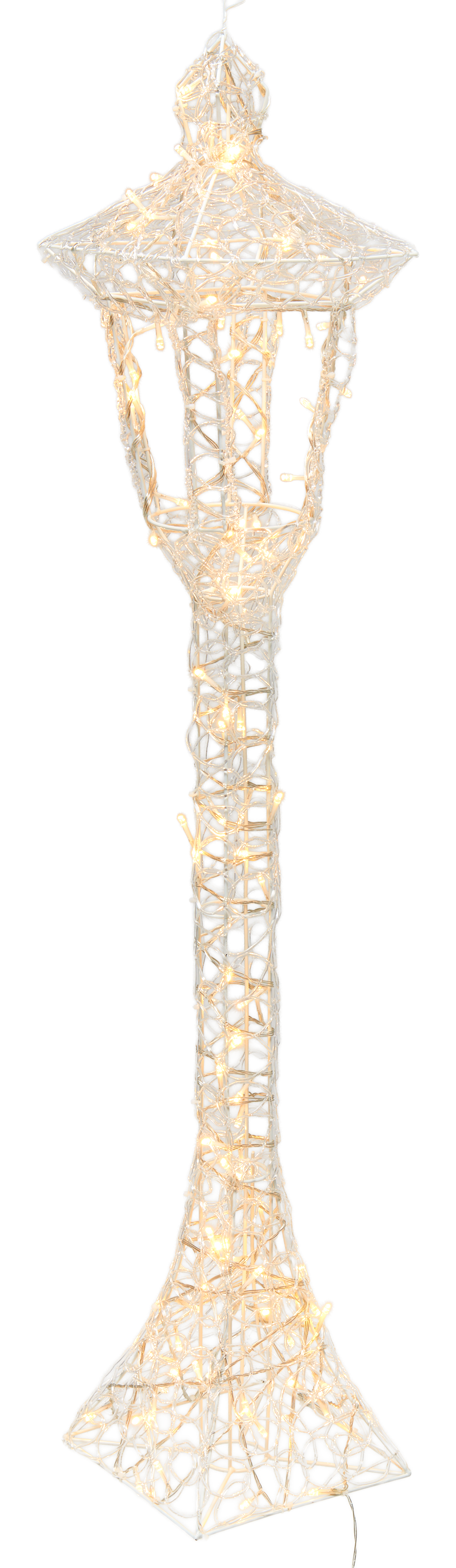 Latarnia zewnętrzna 120 LED 120 cm 2 funkcje ciepły lub zimny biały flash EUROHIT - 5