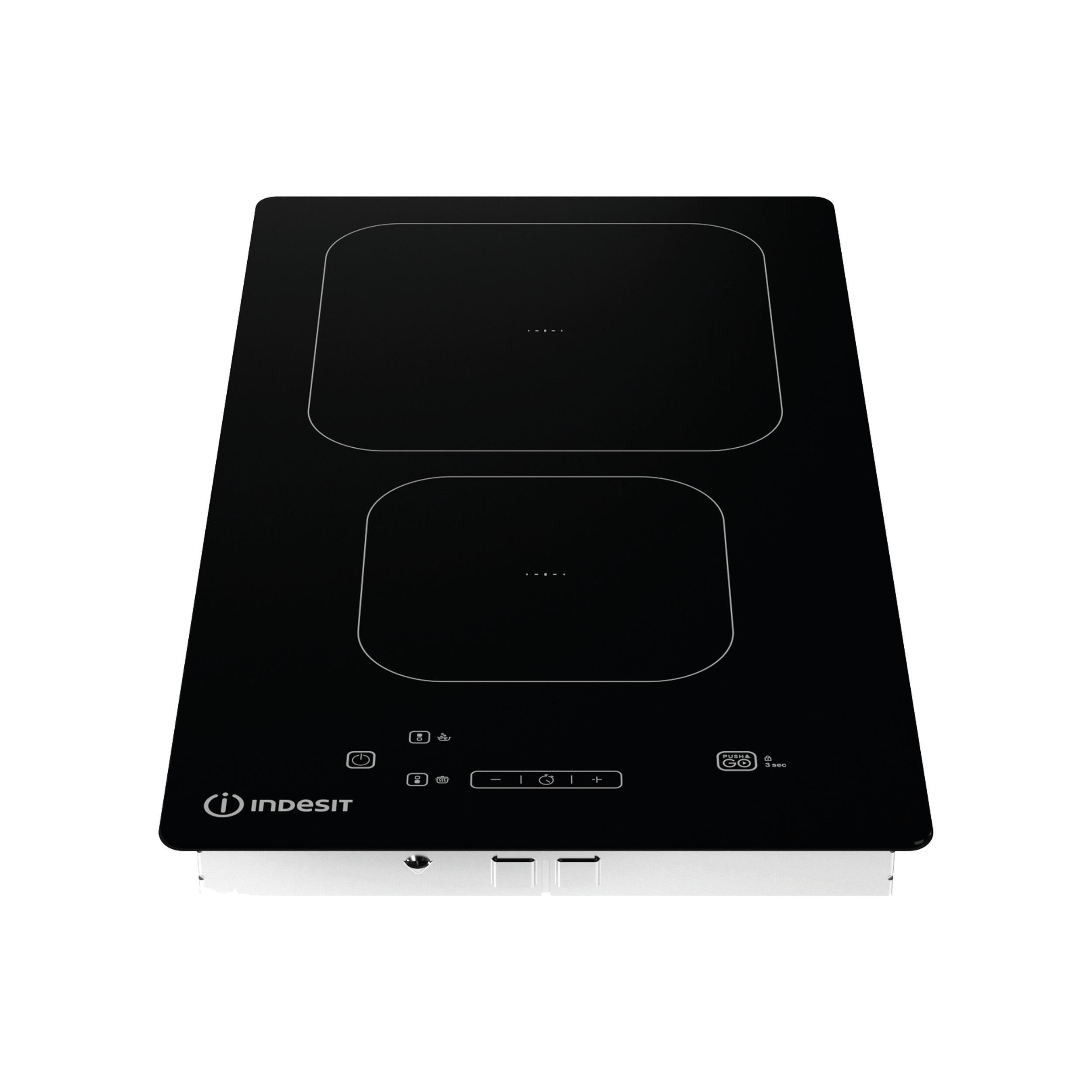 Piano cottura a induzione 2 zone IS19Q30NE HOB ID INDESIT nero - 9